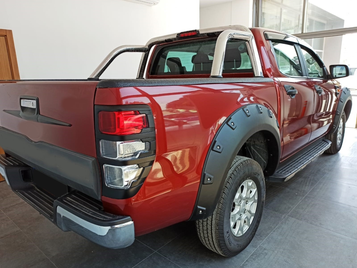 Ford Ranger 2015-2020 Stop Çerçevesi Kaplama Siyah 2 Parça 2