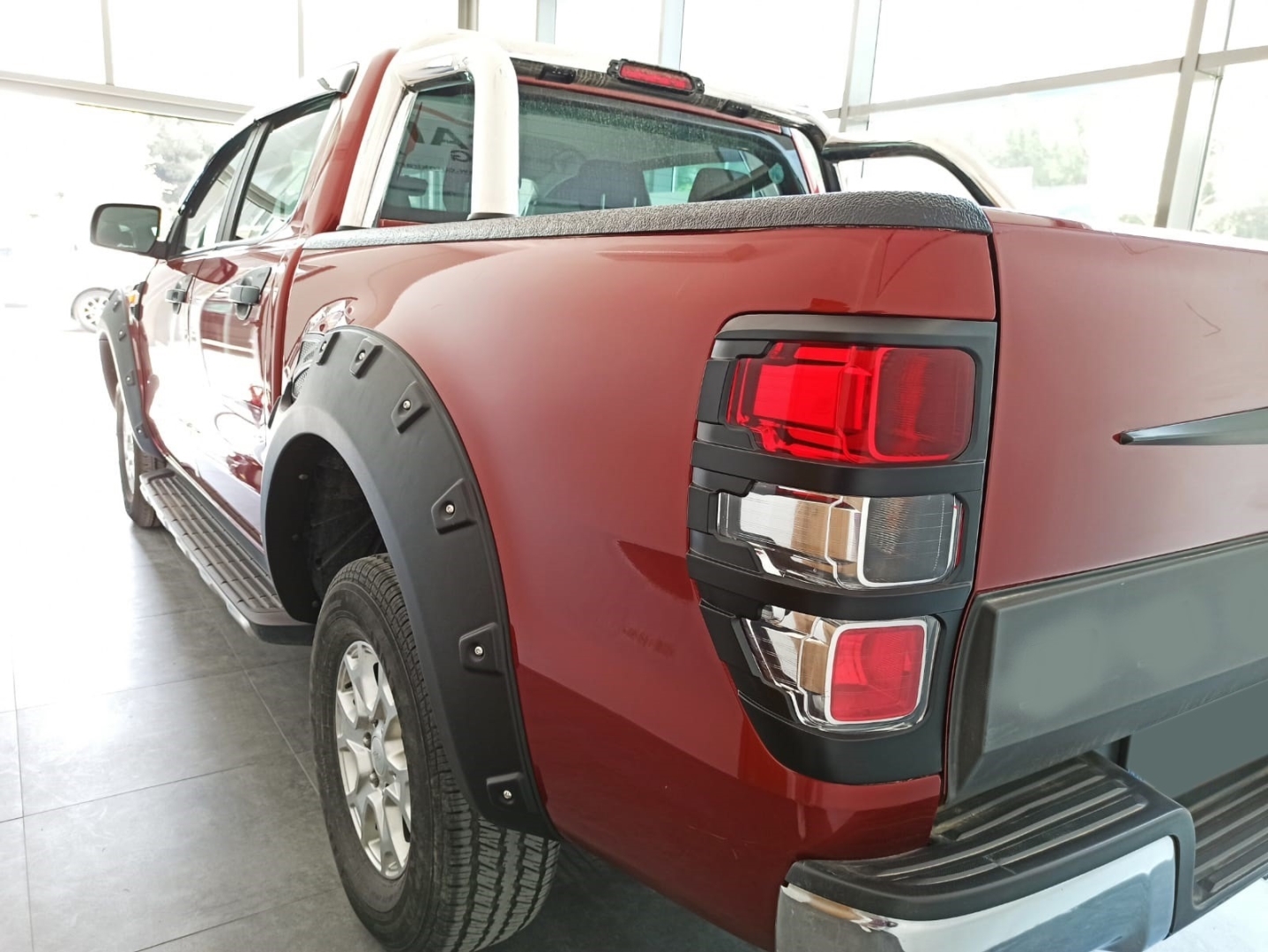 Ford Ranger 2015-2020 Stop Çerçevesi Kaplama Siyah 2 Parça 3
