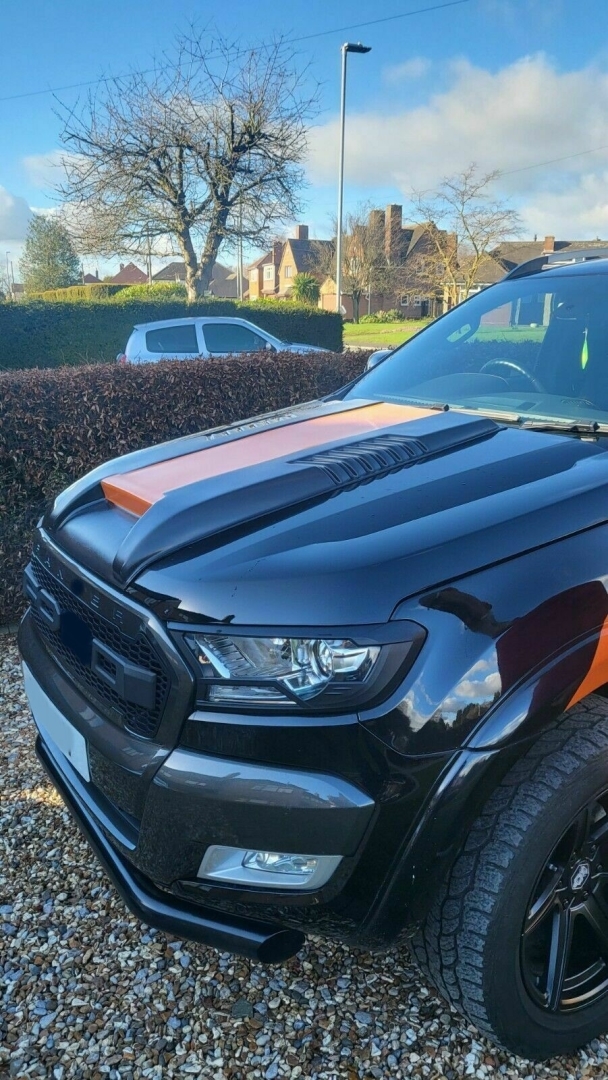 Ford Ranger T6 (2012-2015) Kaput Üst Koruma 5
