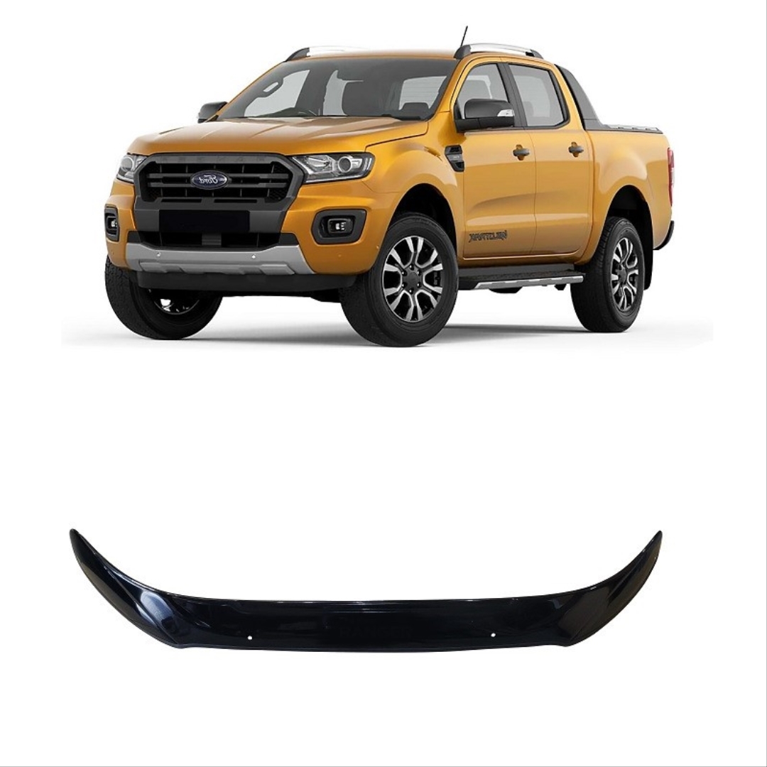 Ford Ranger T7-T8 İçin Ledli Kaput Rüzgarlığı 3