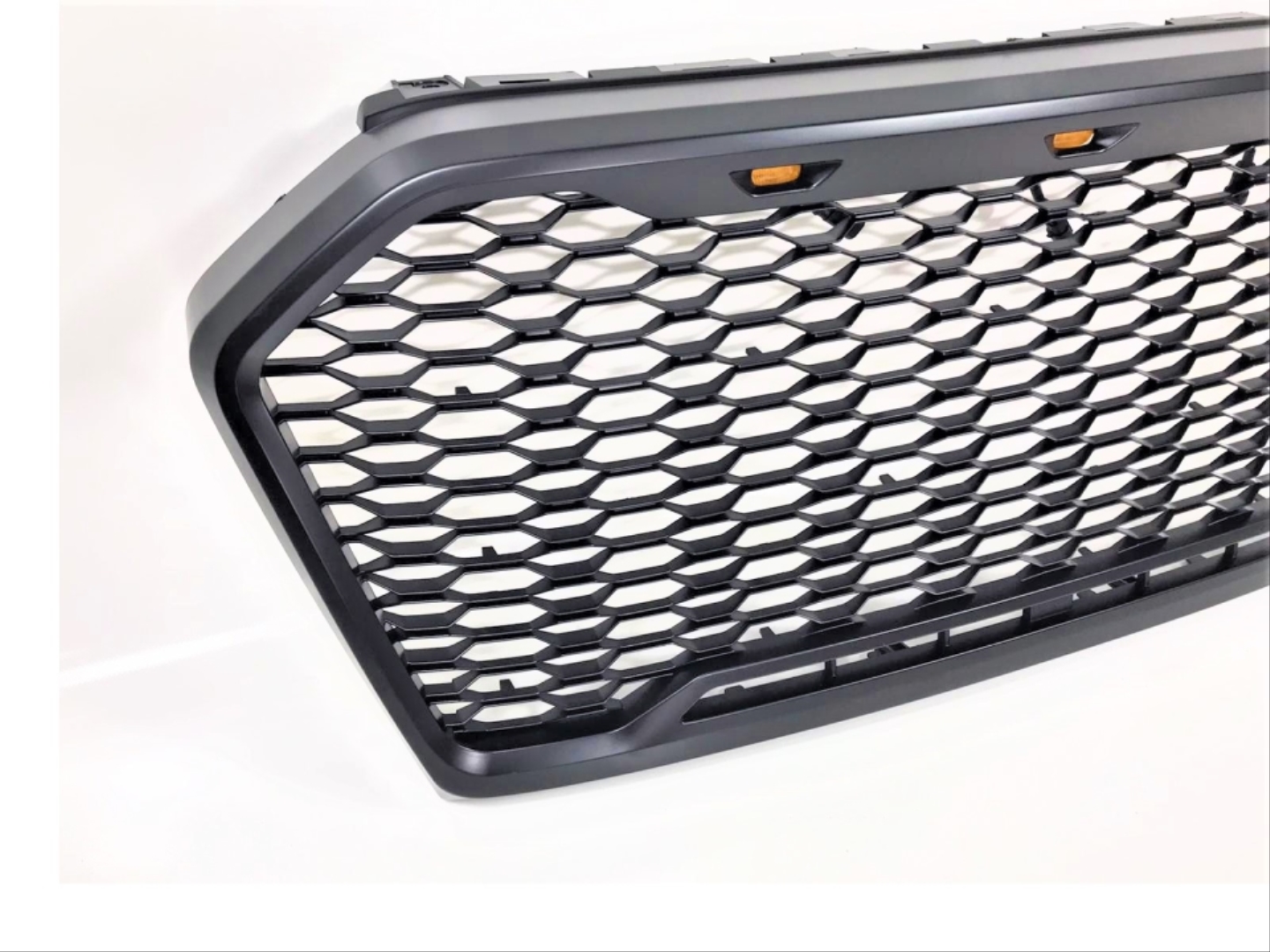 Ford Ranger için Uyumlu T8 Yeni Tip Panjur (Turuncu LED & Siyah Harfler) 2