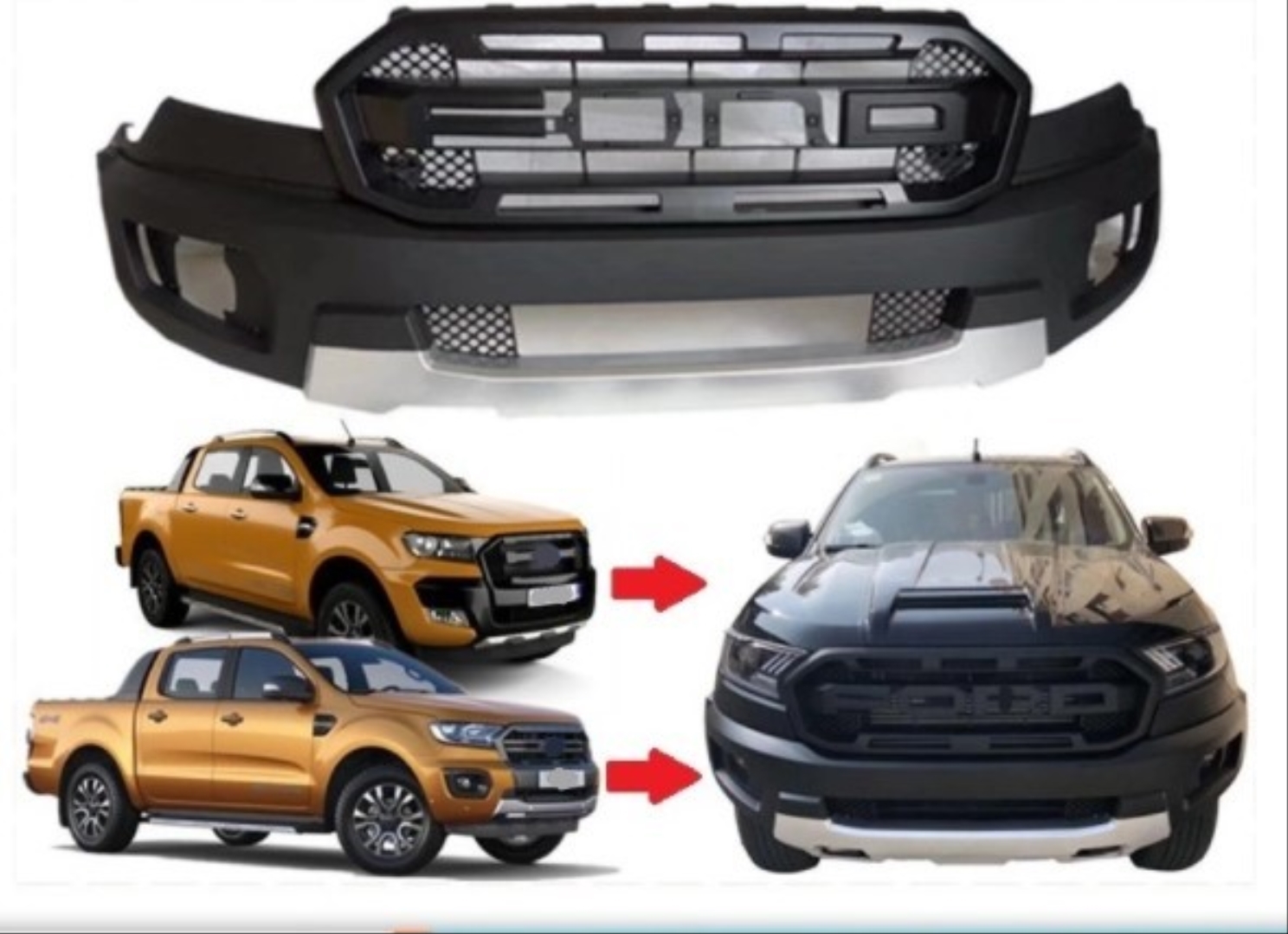 Ranger T7-T8 2016+ Raptor Body Kit 3