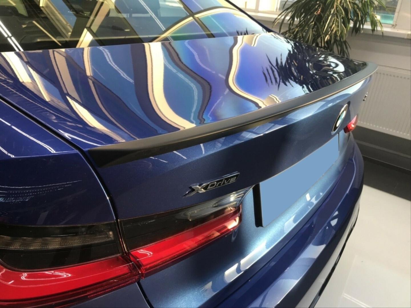 BMW 3 Serisi G20 (2018 ve sonrası) Hybrid İnce Tip Spoiler 4