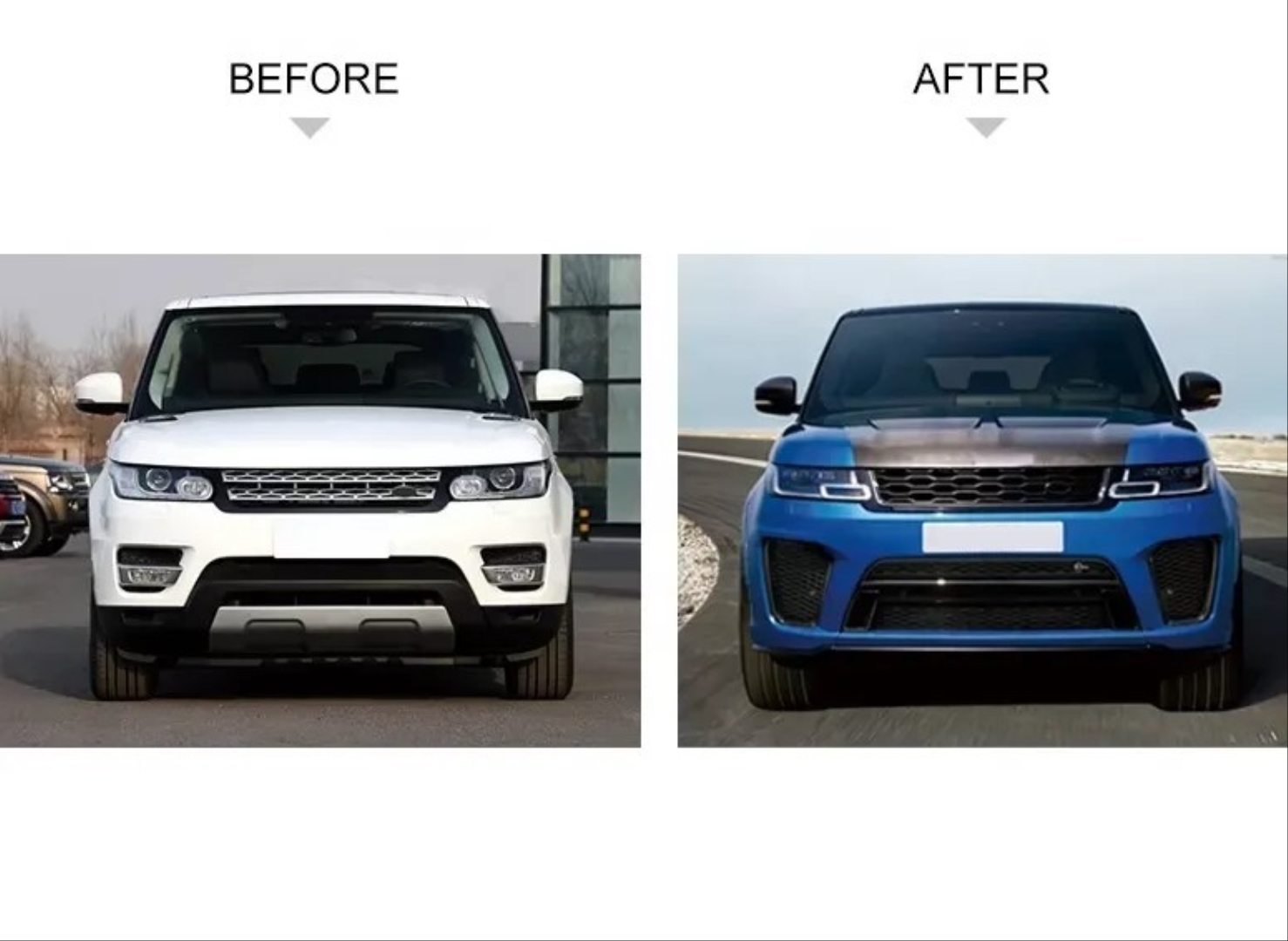 Range Rover Sport 2018+ için SVR Body Kit 3