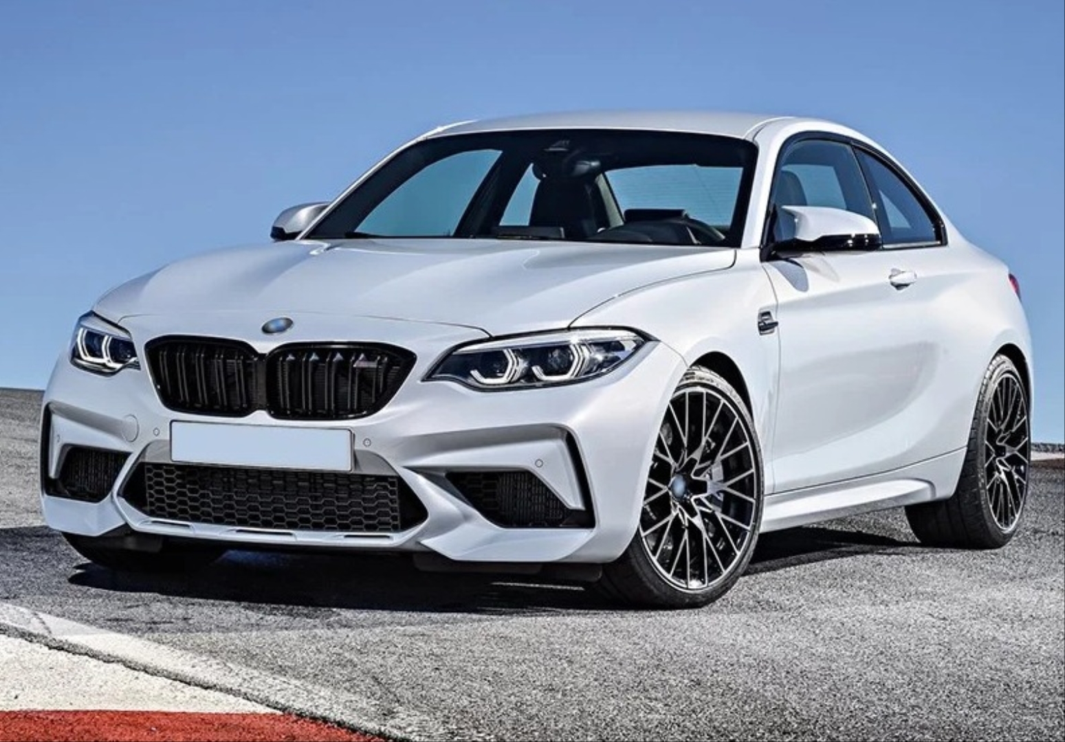 BMW 1 Serisi F20 2015-2018 Uyumlu LCI M2C Ön Tampon Panjur Seti 5