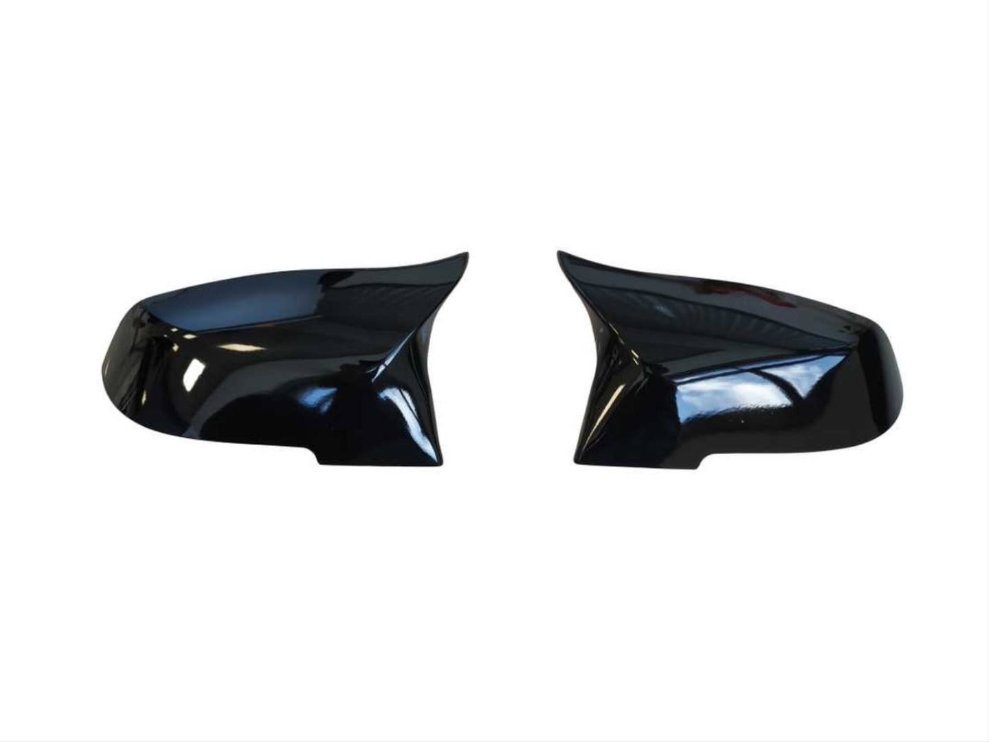 BMW 3/4 Serisi F30 F32 2012-2018 İçin Uyumlu Ayna Kapağı Piano Black 4