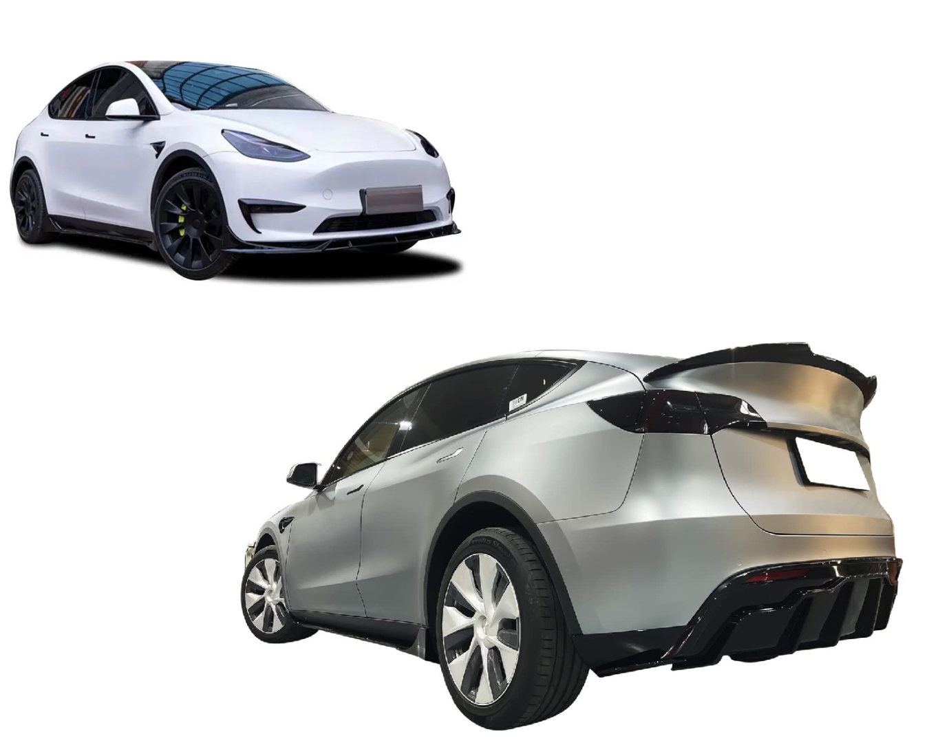 Tesla Model Y Aero Kit (Piano Black) 2
