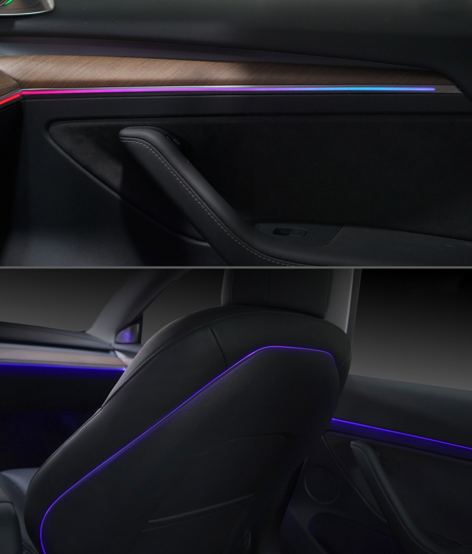 Tesla Model Y için Ambians Aydınlatma Seti 3