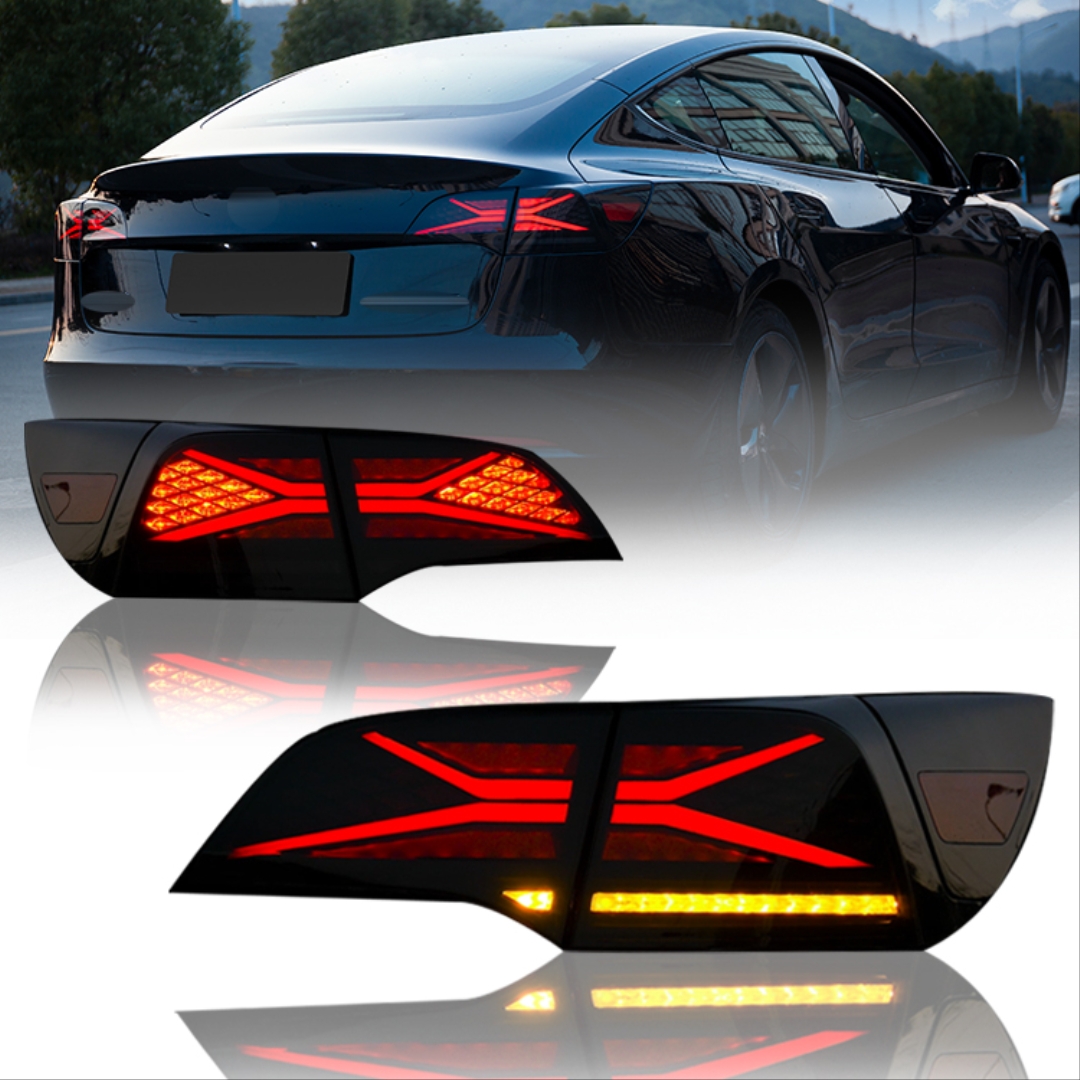 Tesla Model Y ve Model 3 için Uyumlu LED Stop 3