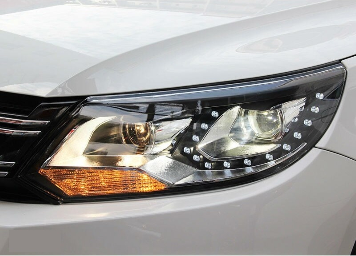 Volkswagen Tiguan 2013-2016 LED Far (Halon Far İçin) 3