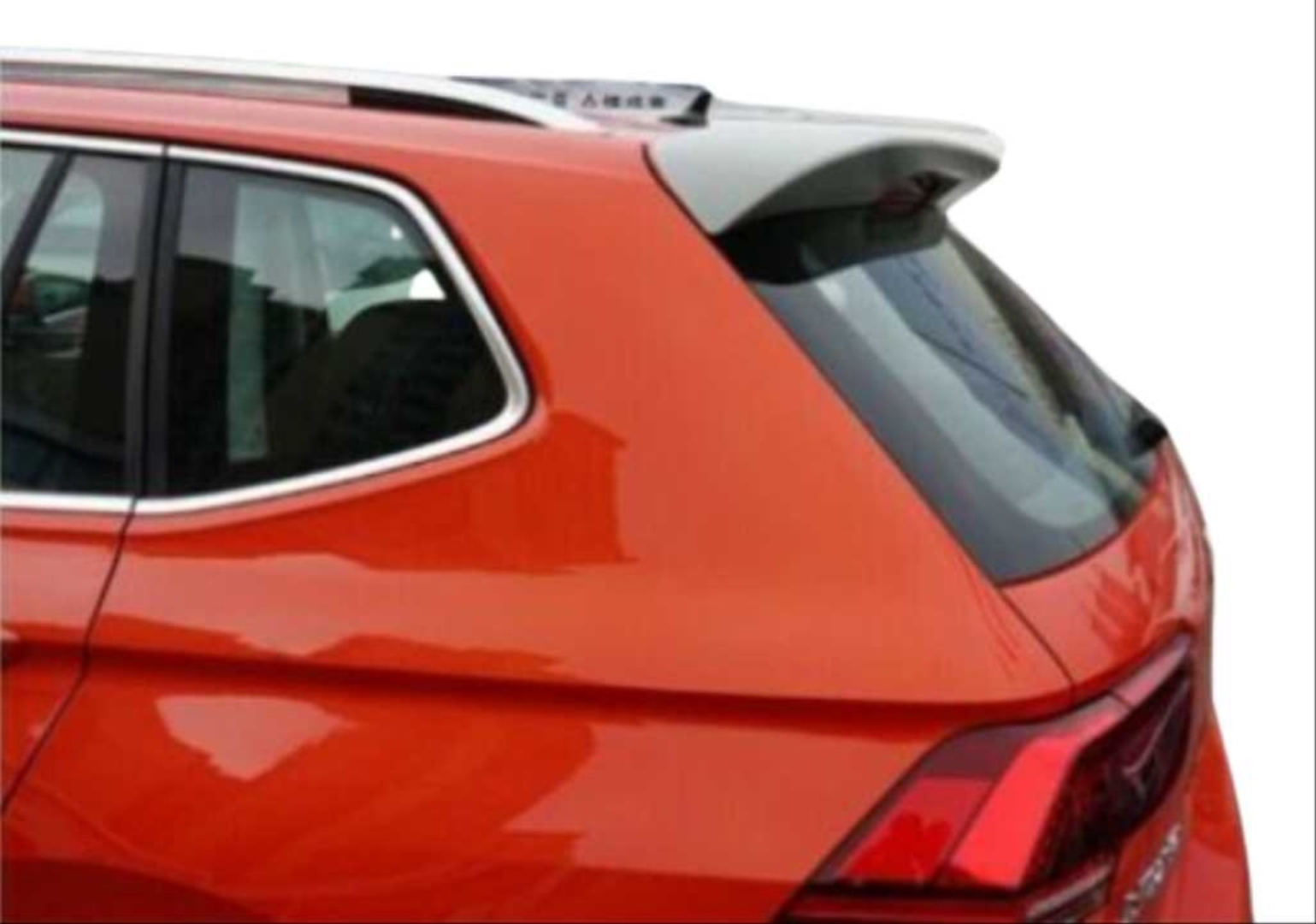 Volkswagen Tiguan 2016+ için Uyumlu R Line Spoiler (Boyasız) 2