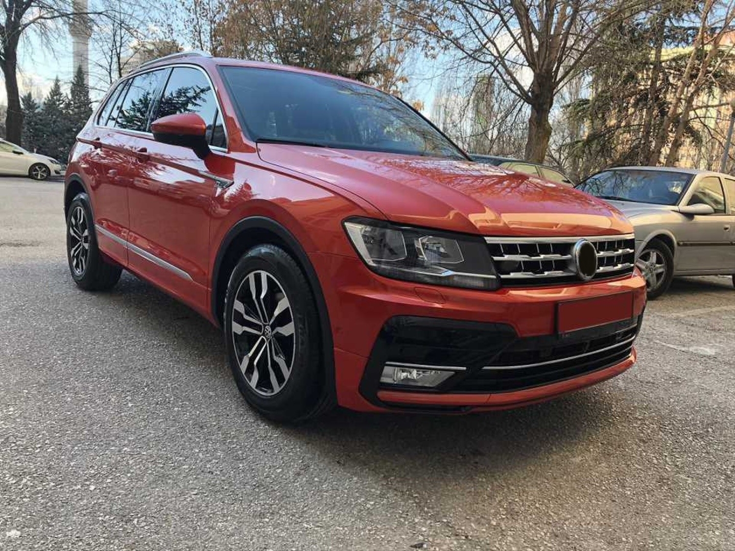 Volkswagen Tiguan 2016-2021 Ön Tampon + Panjur + Ön Dodik Seti 5