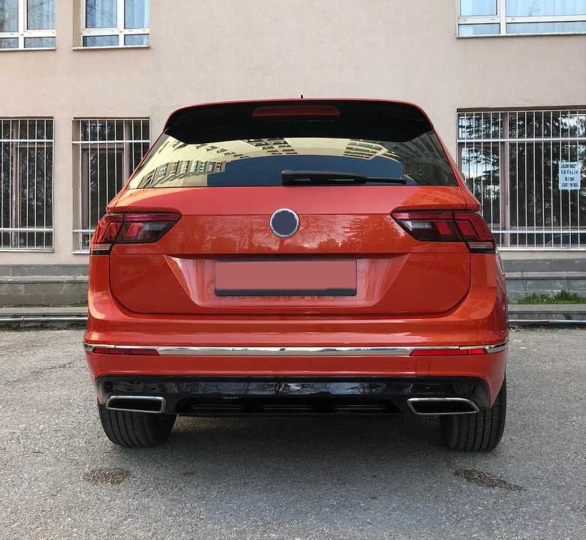 Volkswagen Tiguan 2016-2021 Uyumlu R-Line Body Kit (Ön Tampon-Panjur-Difüzör-Spoiler) 3