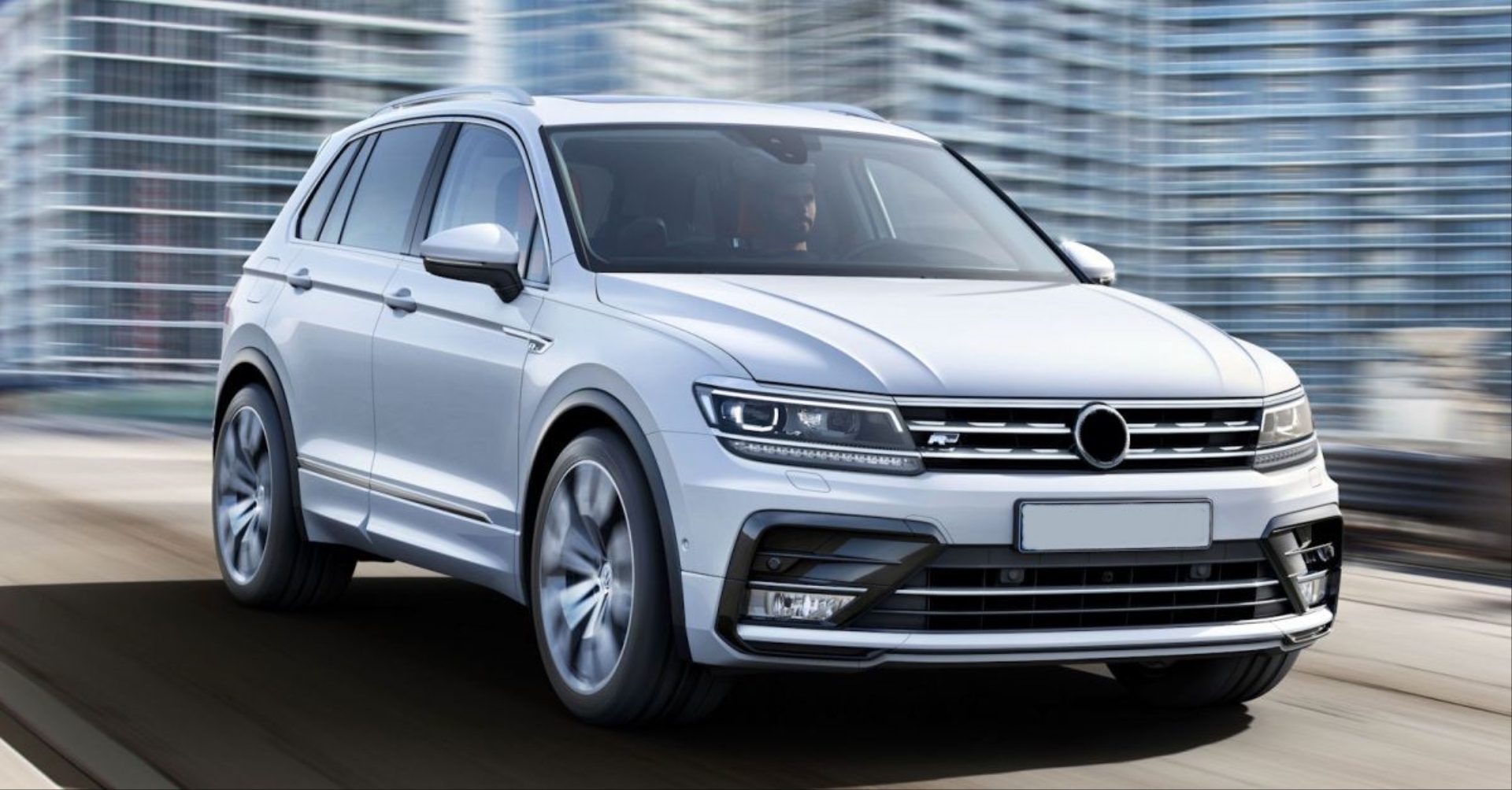 Volkswagen Tiguan 2016-2021 Uyumlu R-Line Body Kit (Ön Tampon-Panjur-Difüzör-Spoiler) 4