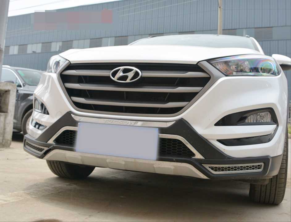Hyundai Tucson için Uyumlu Ön ve Arka Koruma 5