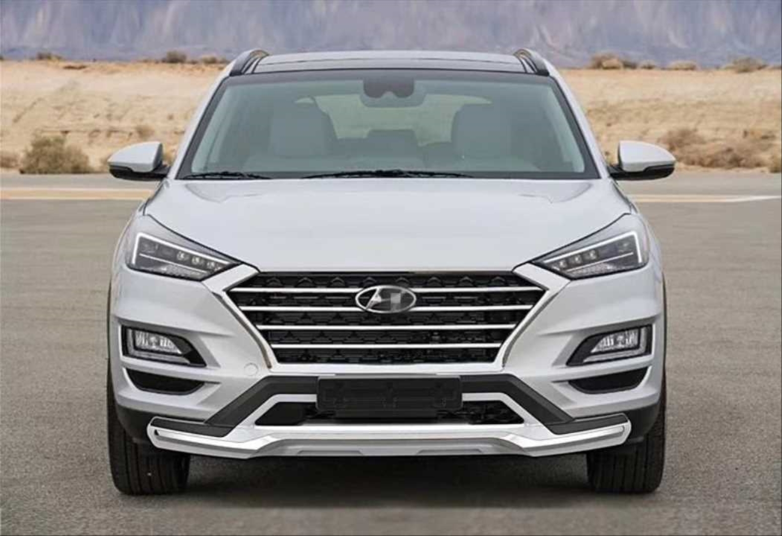 Hyundai Tucson için Uyumlu Ön ve Arka Koruma 3
