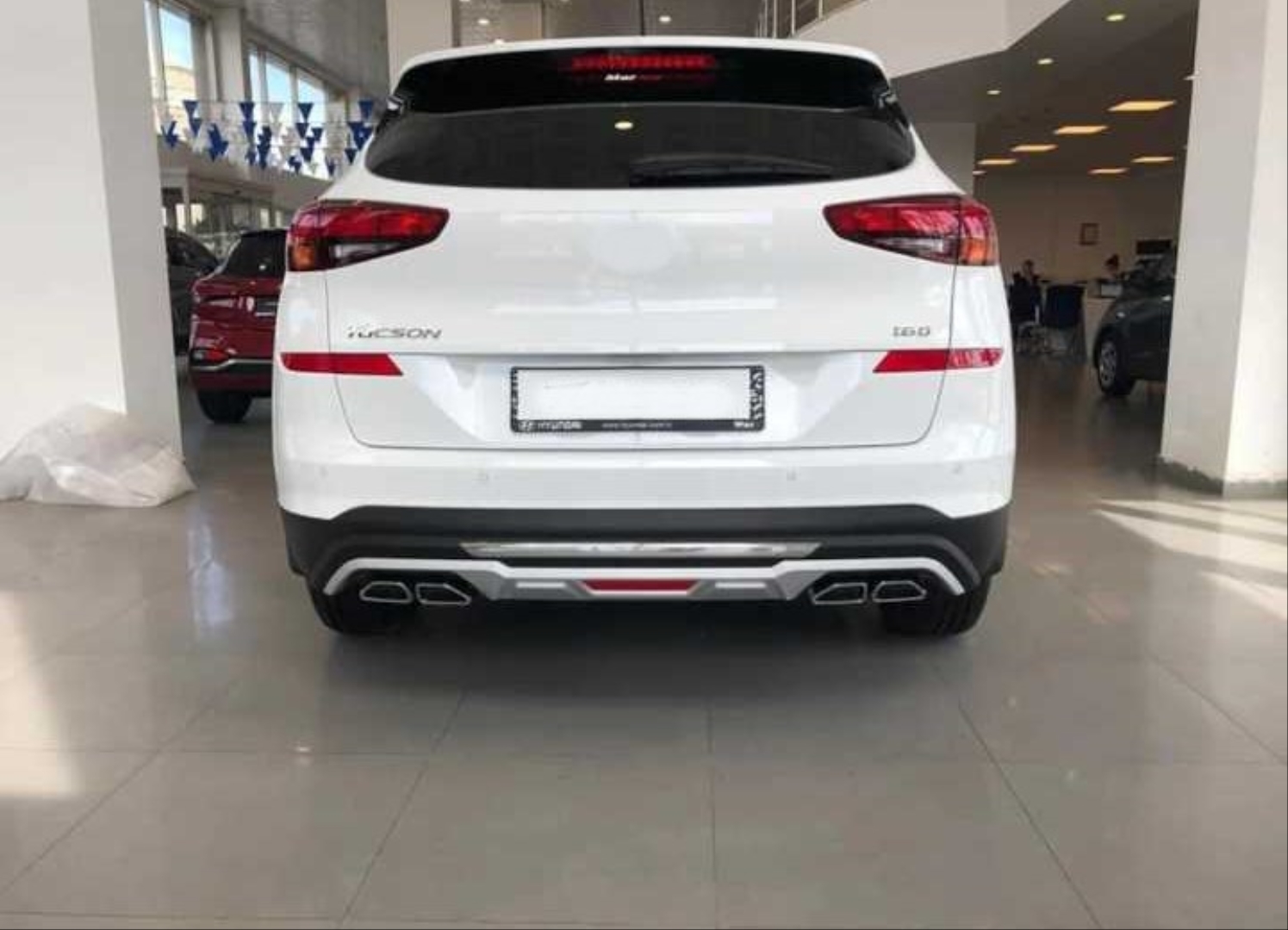 Hyundai Tucson için Uyumlu Ön ve Arka Koruma 5