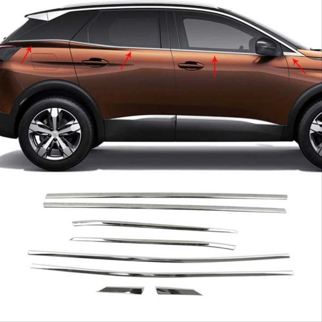 Peugeot 3008 2016-2019 İçin Uyumlu Cam Nikelajı 2