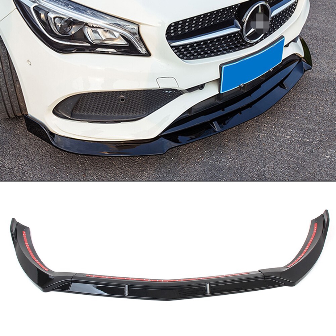 Mercedes-Benz CLA (2013-2019) Ön Lip - Piano Black (Parlak Siyah) 3