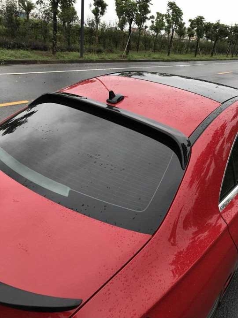 Mercedes-Benz W117 CLA (2013-2019) Cam Üstü Spoiler - Piano Black (Parlak Siyah) 4
