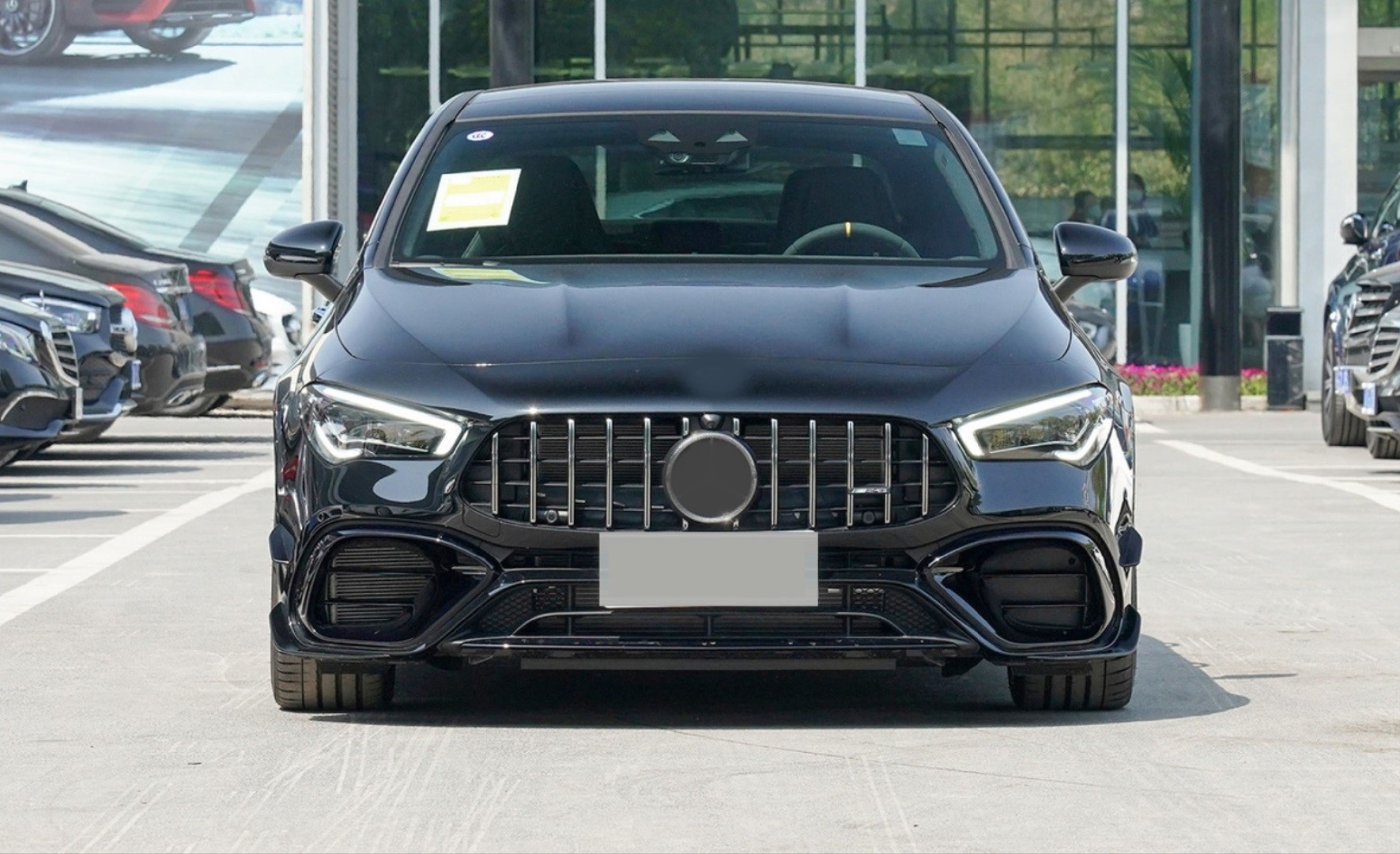 Mercedes-Benz CLA 45 Ön Tampon ve Panjur Seti (2019-2022) 2