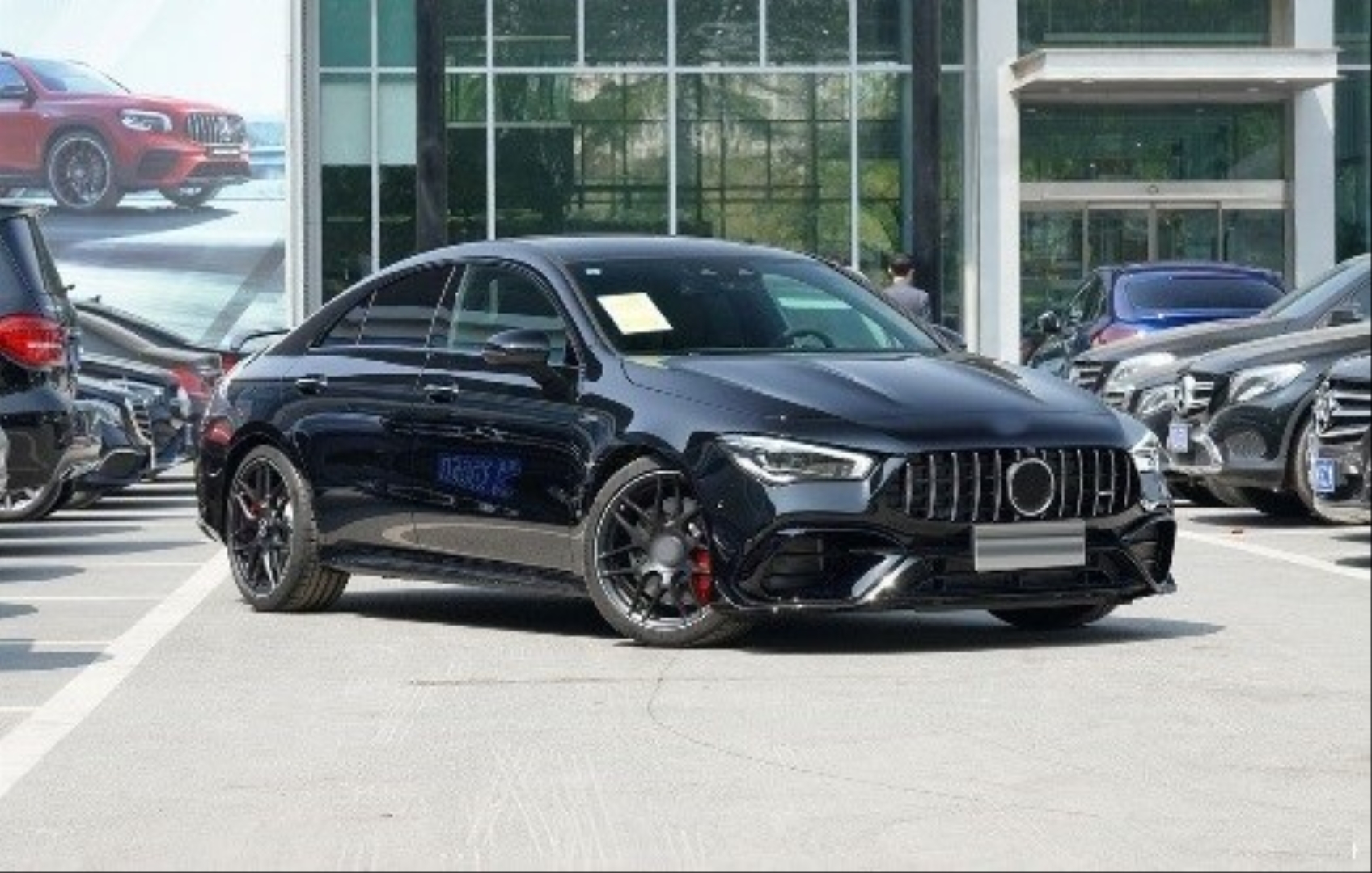 Mercedes-Benz CLA 45 Ön Tampon ve Panjur Seti (2019-2022) 3
