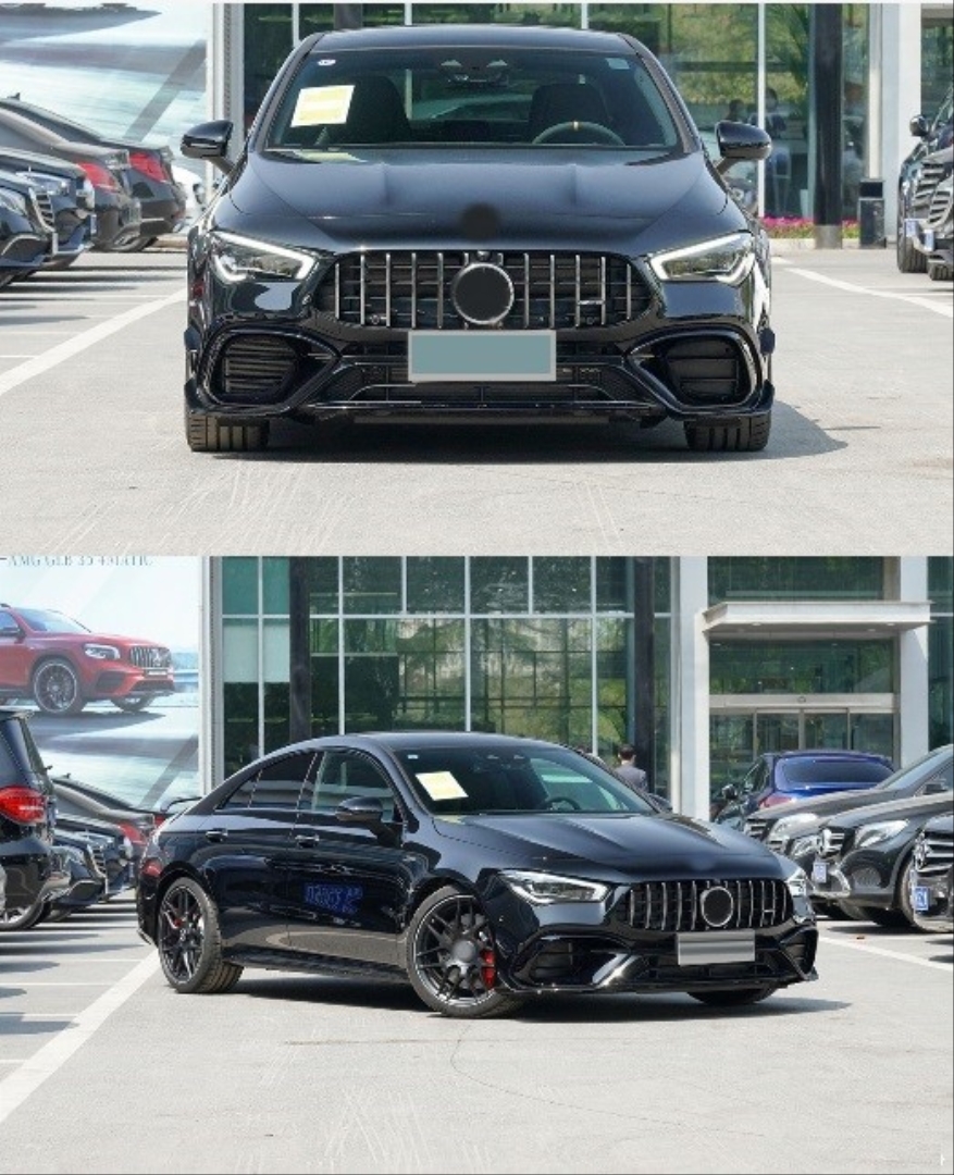 Mercedes-Benz CLA 45 Ön Tampon ve Panjur Seti (2019-2022) 4