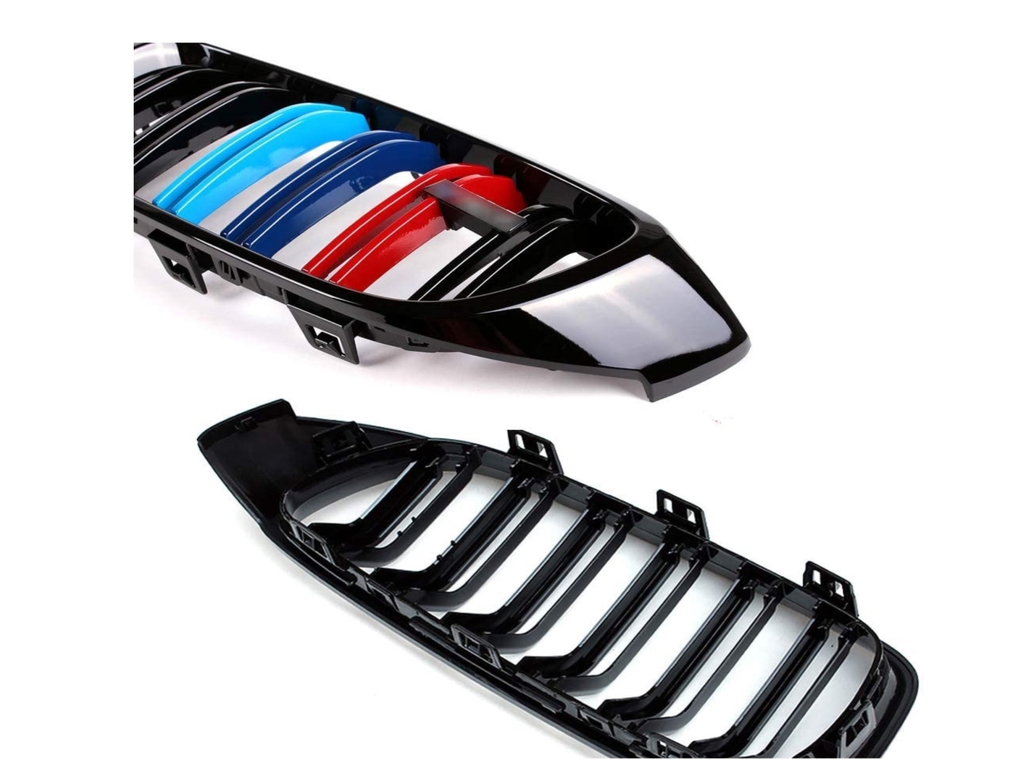 BMW 4 Serisi F32 (2013-2019) Uyumlu M Renk Görünüm Bobrek (Çift Çizgi Panjur) 2