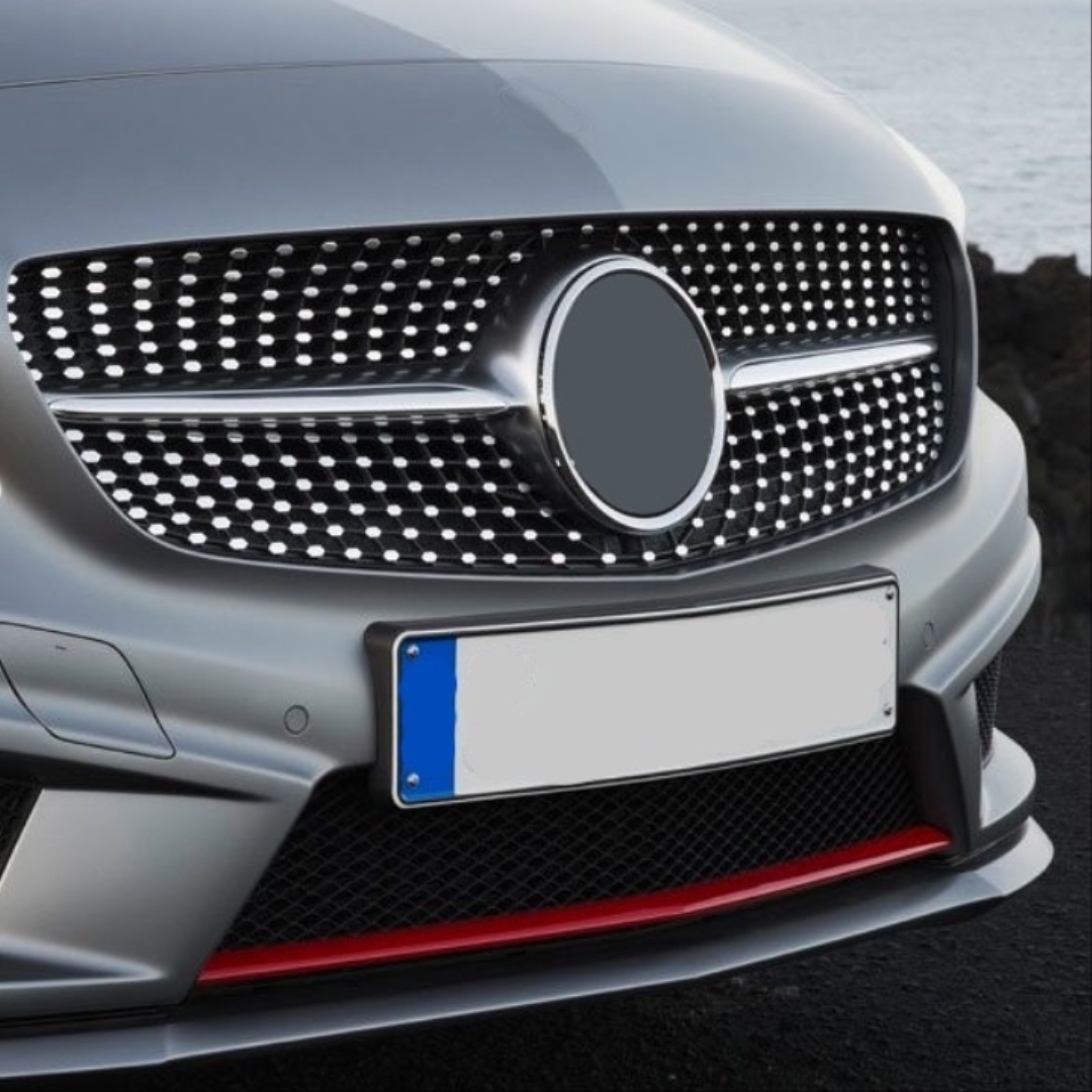 W176 (2012-2015) A Serisi İçin Uyumlu Diamond Panjur - Gri 4