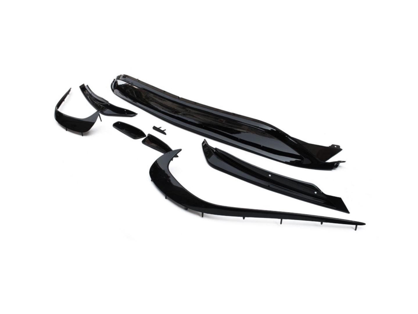 W176 2016-2018 A Serisi AMG Donanım İçin Uyumlu A45 On Aero Kit 4