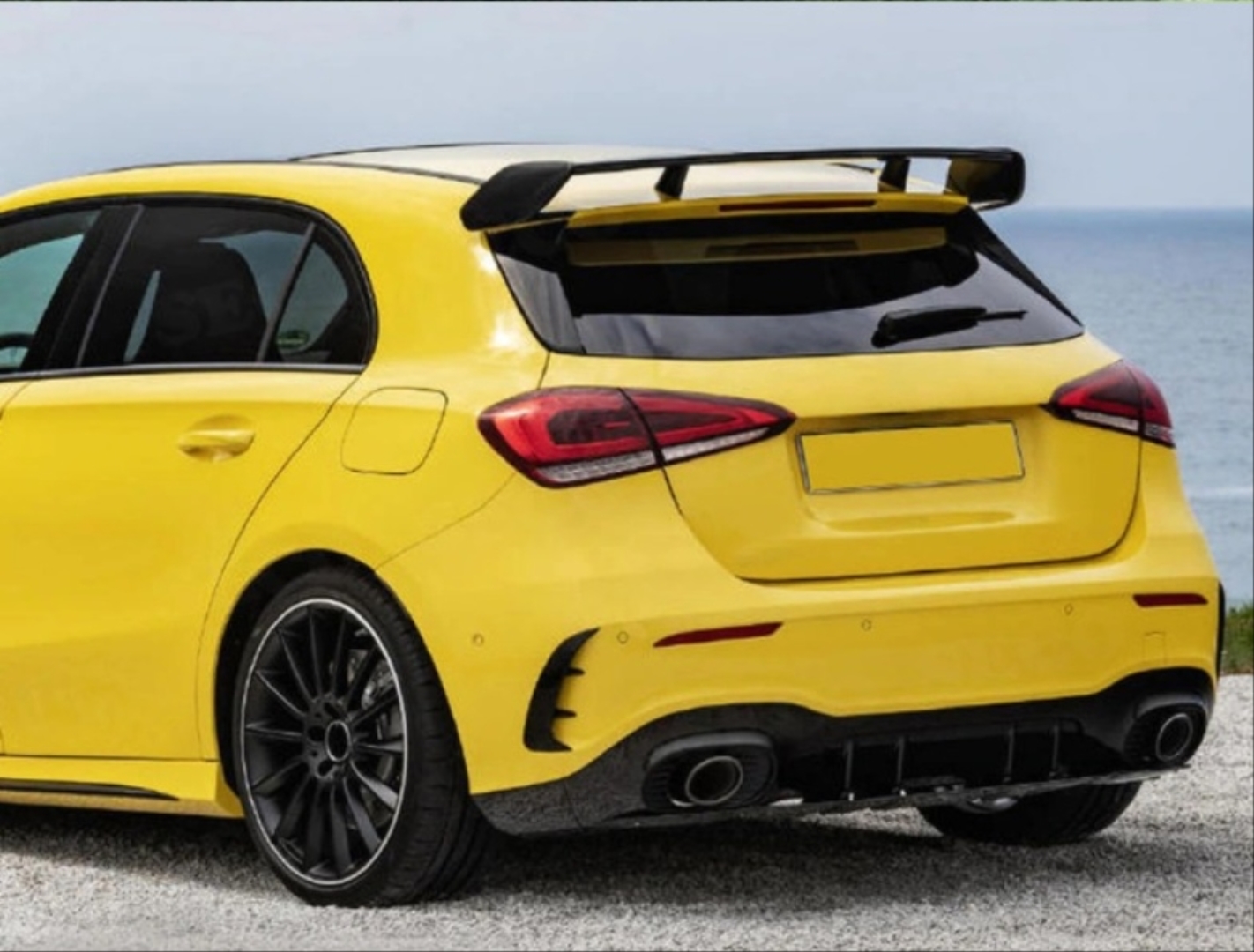 AMG Arka Tampon İçin Vent Trim Seti - W177 2019+ A Serisi 3