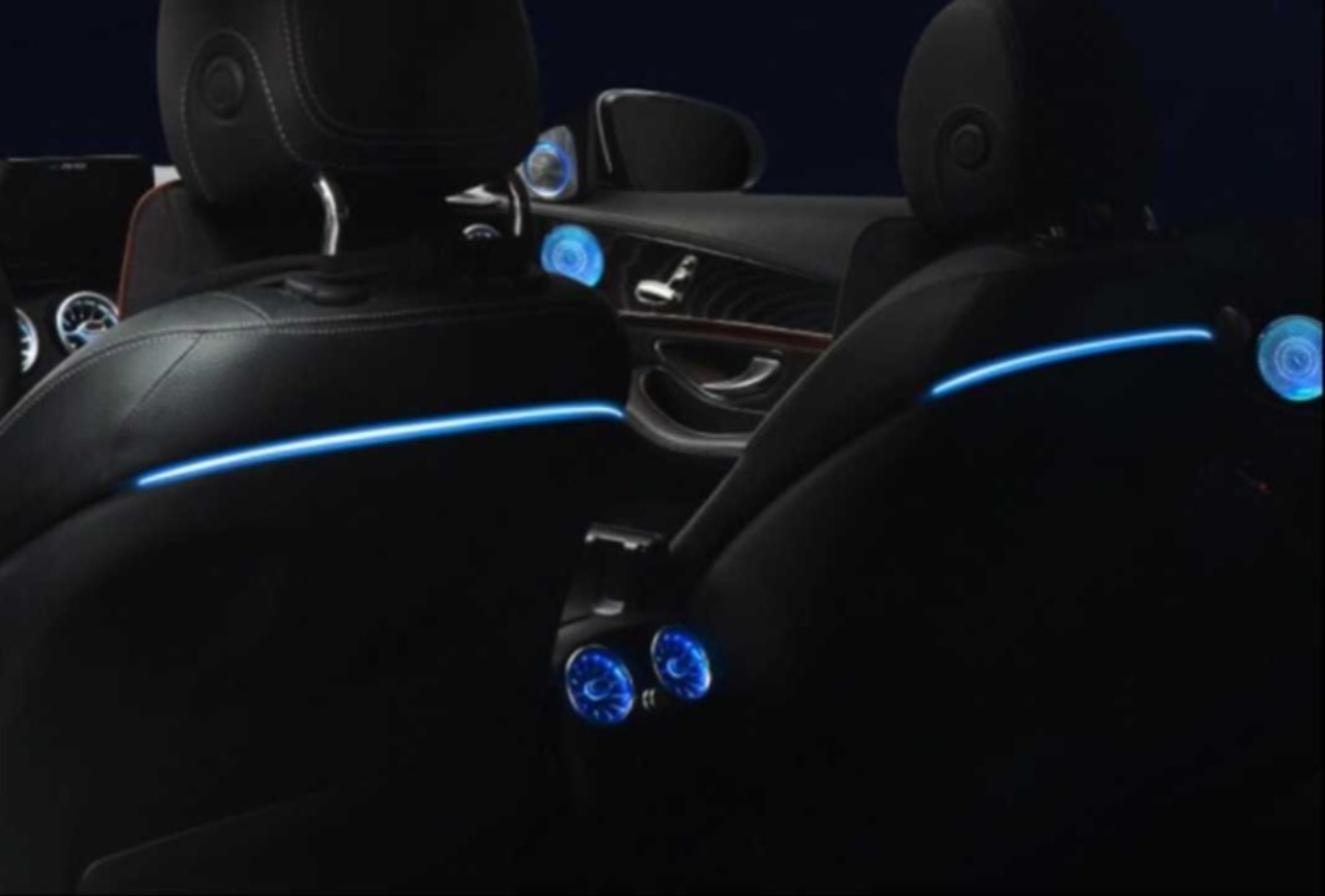 Mercedes-Benz W177 A Serisi 2019+ & W118 CLA 2020+ Ön Koltuk Ambians (2 Parça) 4