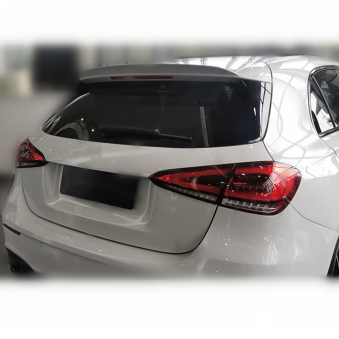 W177 A Serisi HB İçin Uyumlu A35 Spoiler - Piano Black (Parlak Siyah) 3