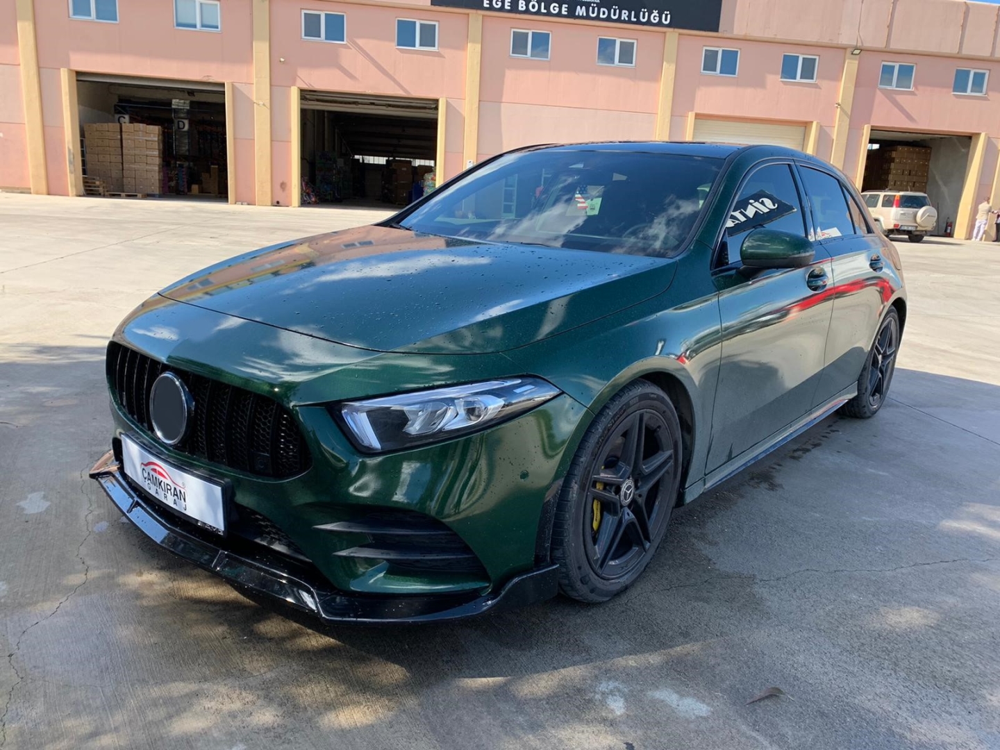 Mercedes-Benz W177 A Serisi Ön Lip - Piano Black (Parlak Siyah) 5