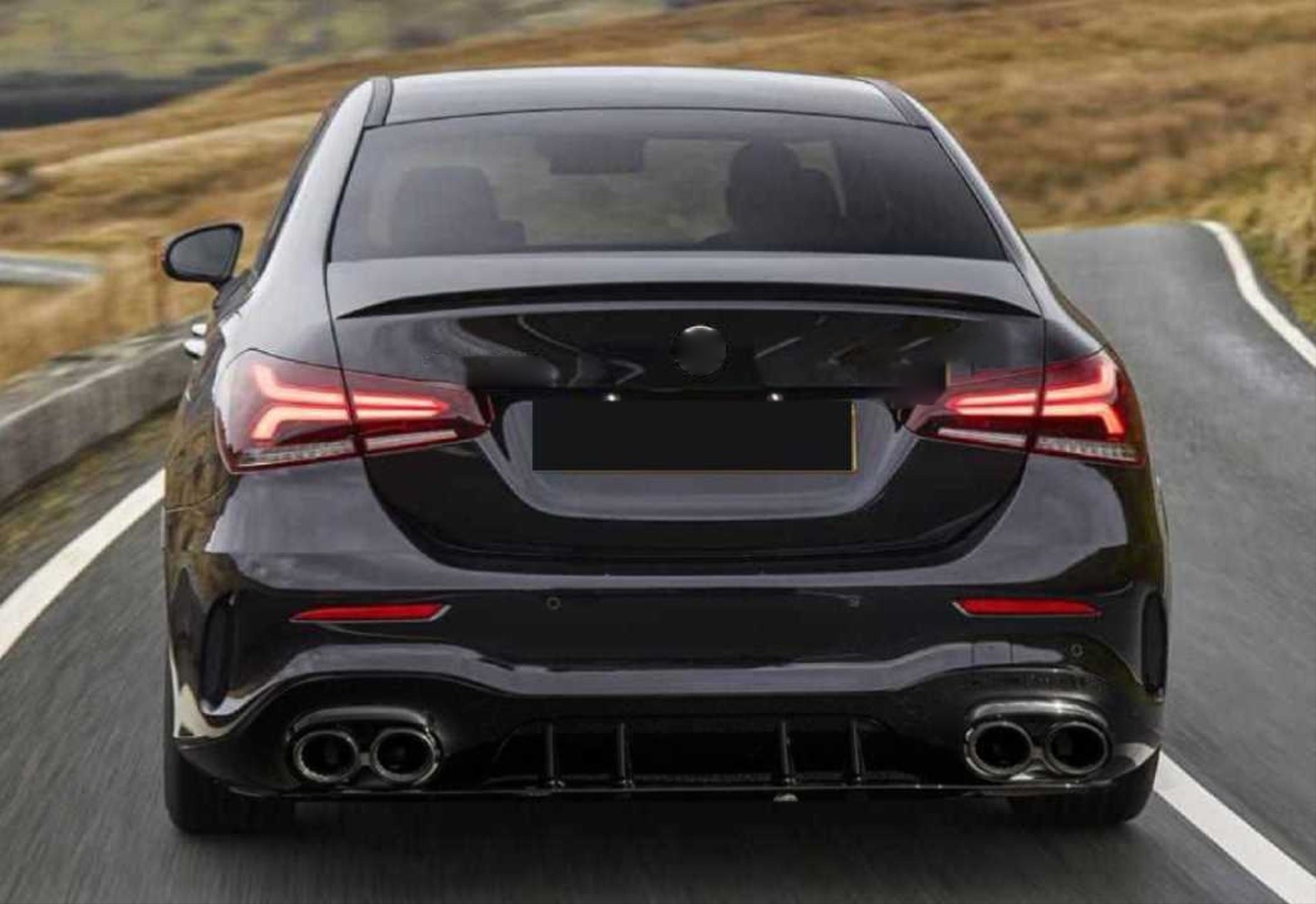 W177 A Serisi Sedan için Uyumlu A45 Body Kit (AMG Tampon için) 3