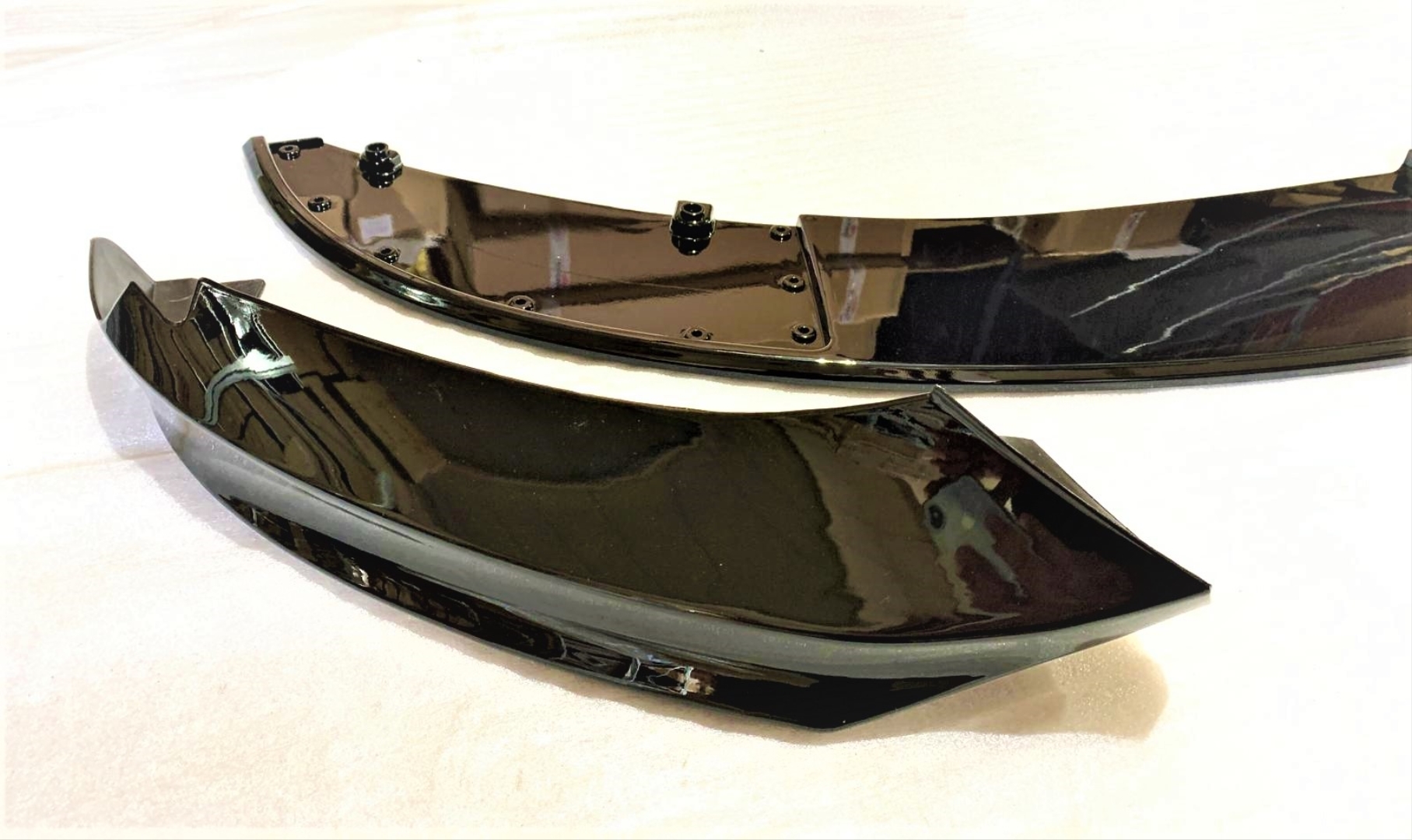 BMW 4 Serisi F32/F36 2014-2020 MT için Uyumlu Ön Lip - Piano Black 4