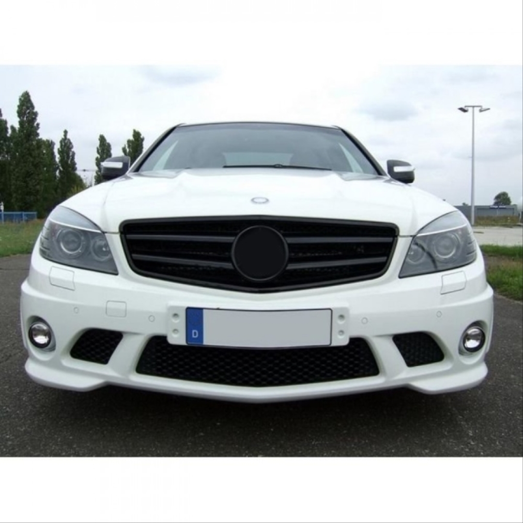 W204 C Serisi 2007-2011 için Uyumlu C63 Body Kit (Makyajsız) 4