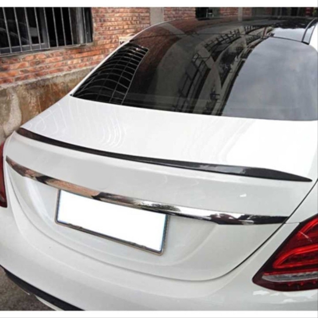 W205 2015-2020 C Serisi için C63 Spoiler - Piano Black 3