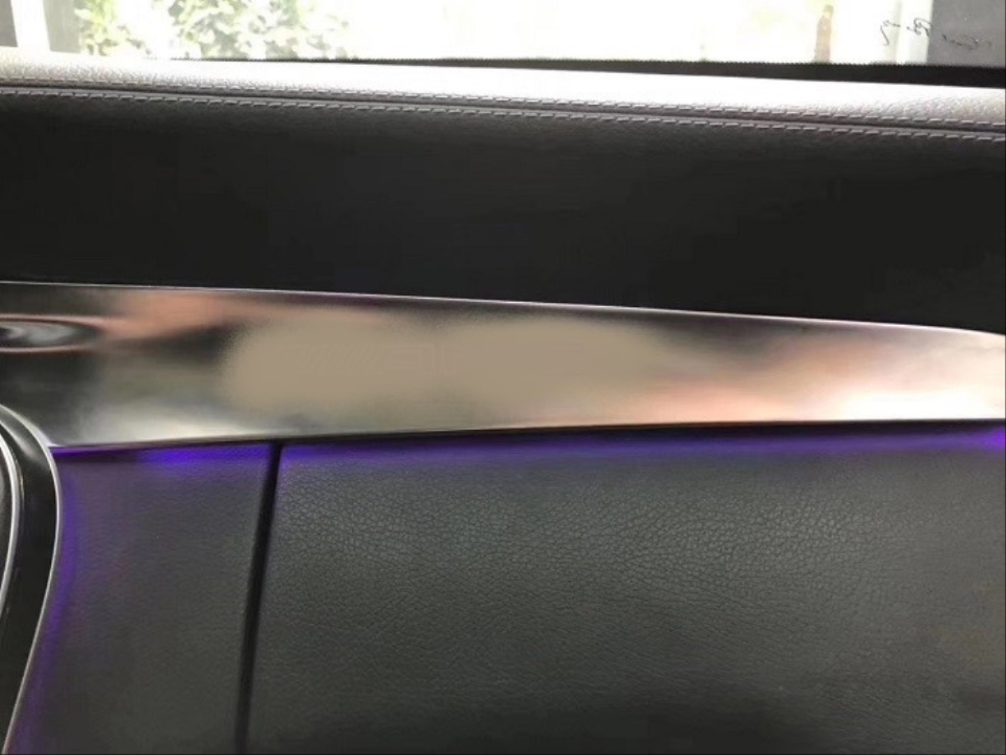 Mercedes-Benz C Serisi (W205) için Göğüslük Ambiyans Aydınlatma - 32 ve 64 Renk 3