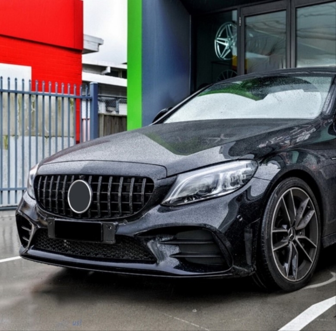 W205 C Serisi 2019+ İçin Uyumlu Panjur GTR Siyah 5
