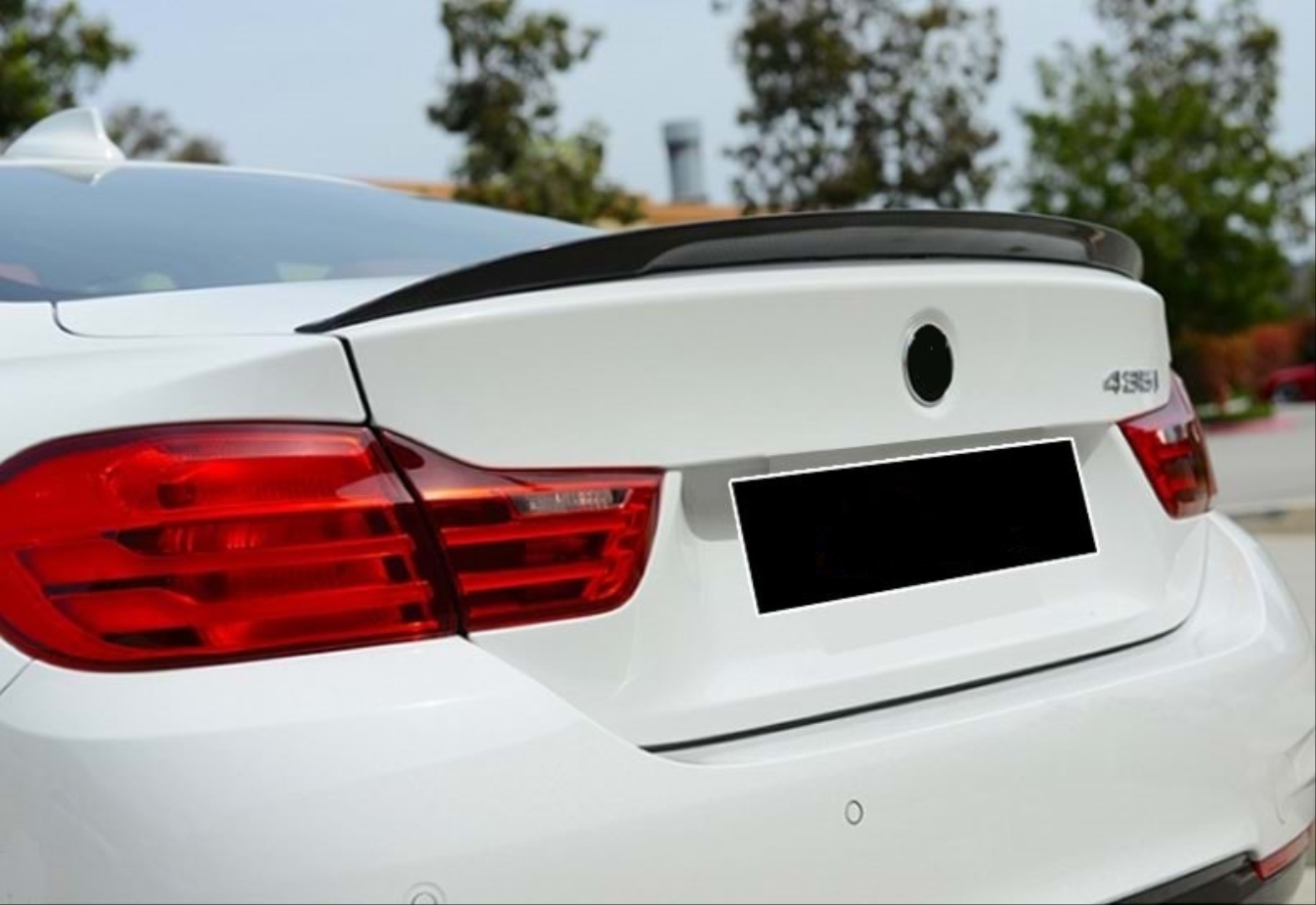 BMW 4 Serisi F32 MP Spoiler - Piano Black (Parlak Siyah) 3