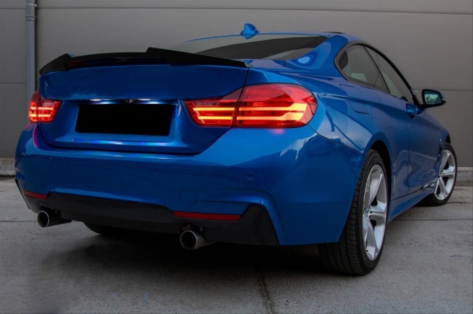 BMW 4 Serisi F32 M4 Spoiler - Piano Black (Parlak Siyah) 4