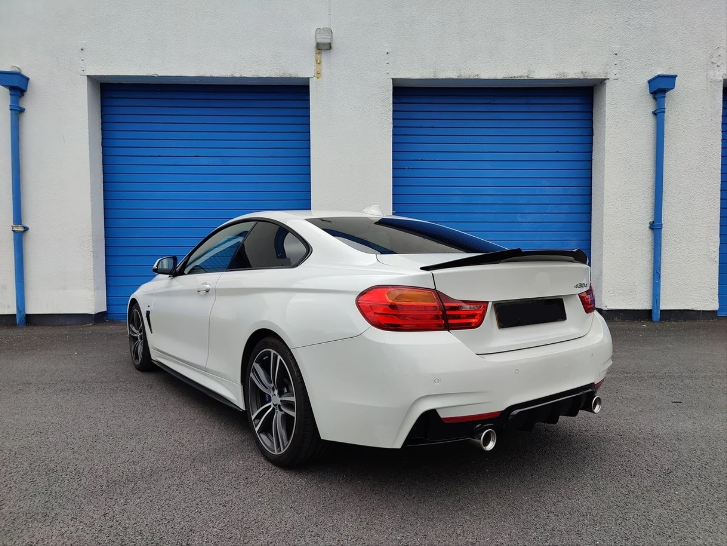BMW 4 Serisi F32 M4 Spoiler - Piano Black (Parlak Siyah) 5
