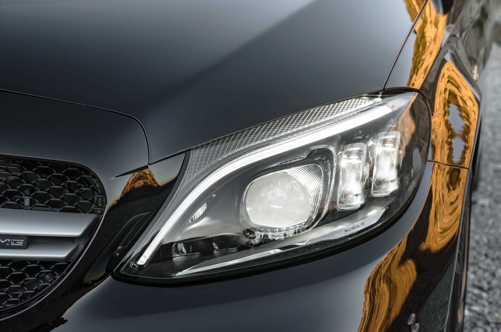 W205 C Serisi için Uyumlu Multibeam LED Far 5