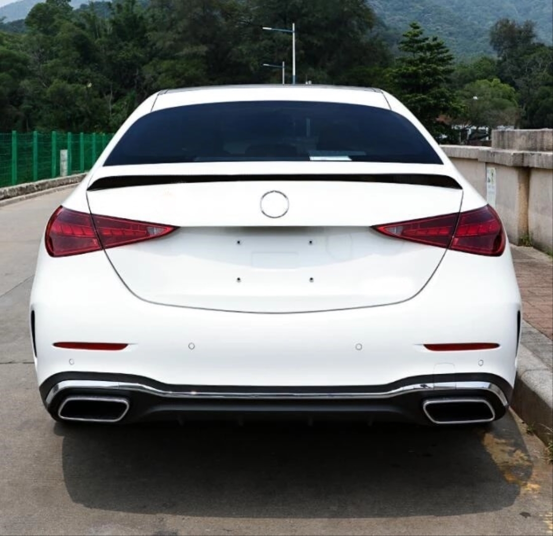 W206 C Serisi 2021+ C63s Spoiler (Piano Black) 2