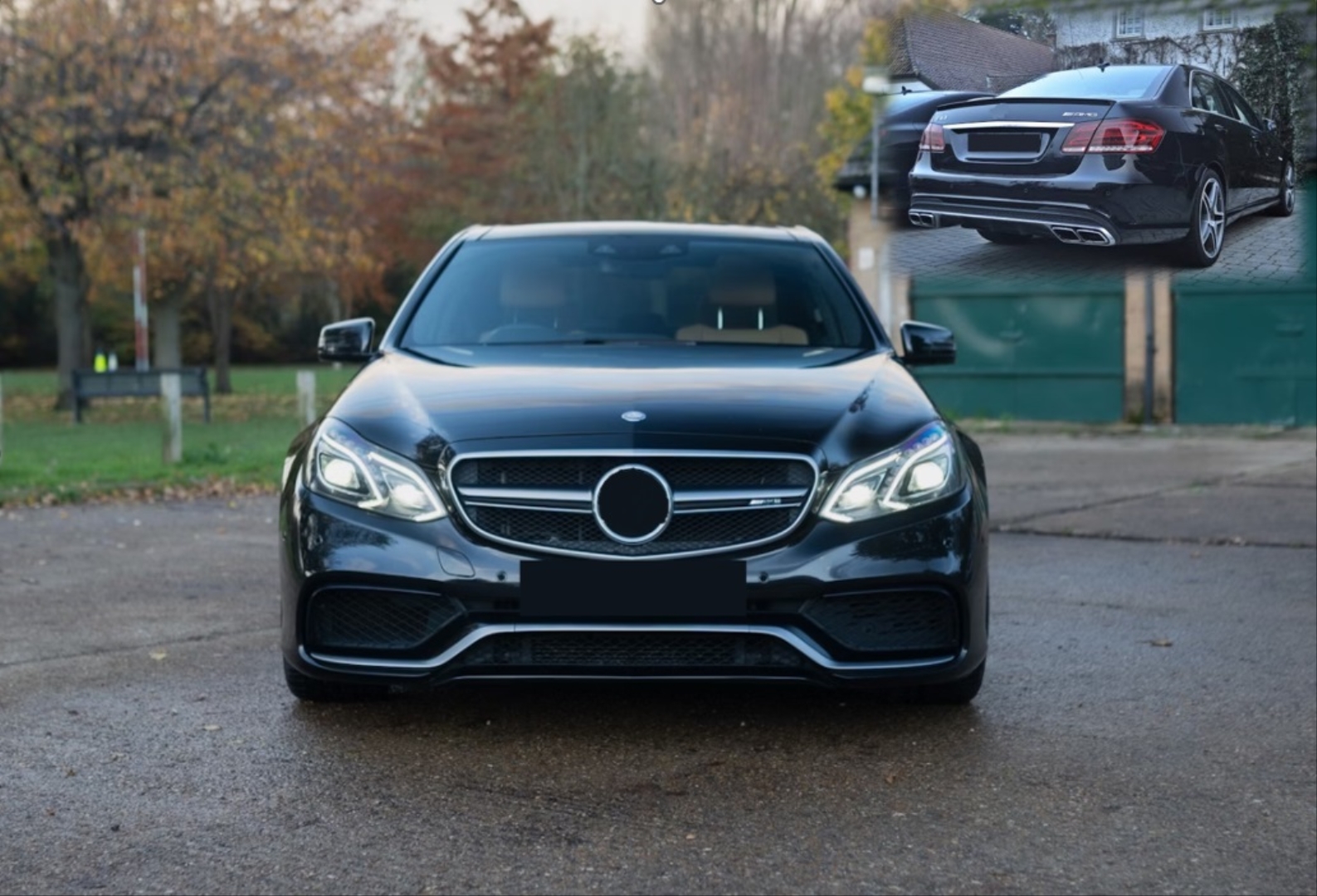 Mercedes-Benz W212 E Serisi İçin Uyumlu E63 Body Kit (2013-2015) (Ön Tampon-Difüzör-Egzost-Marsipyel) 2
