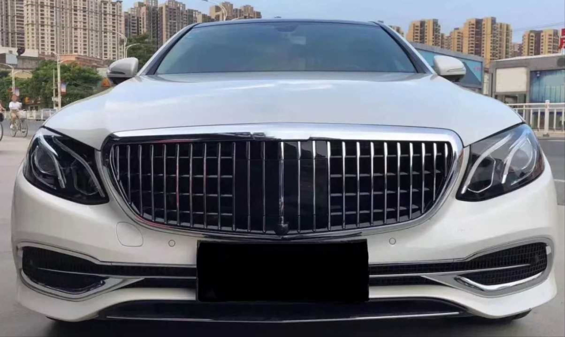 W213 2016-2019 E Serisi Maybach Görünüm Panjur Krom (Exclusive Donanım Uyumlu) 5
