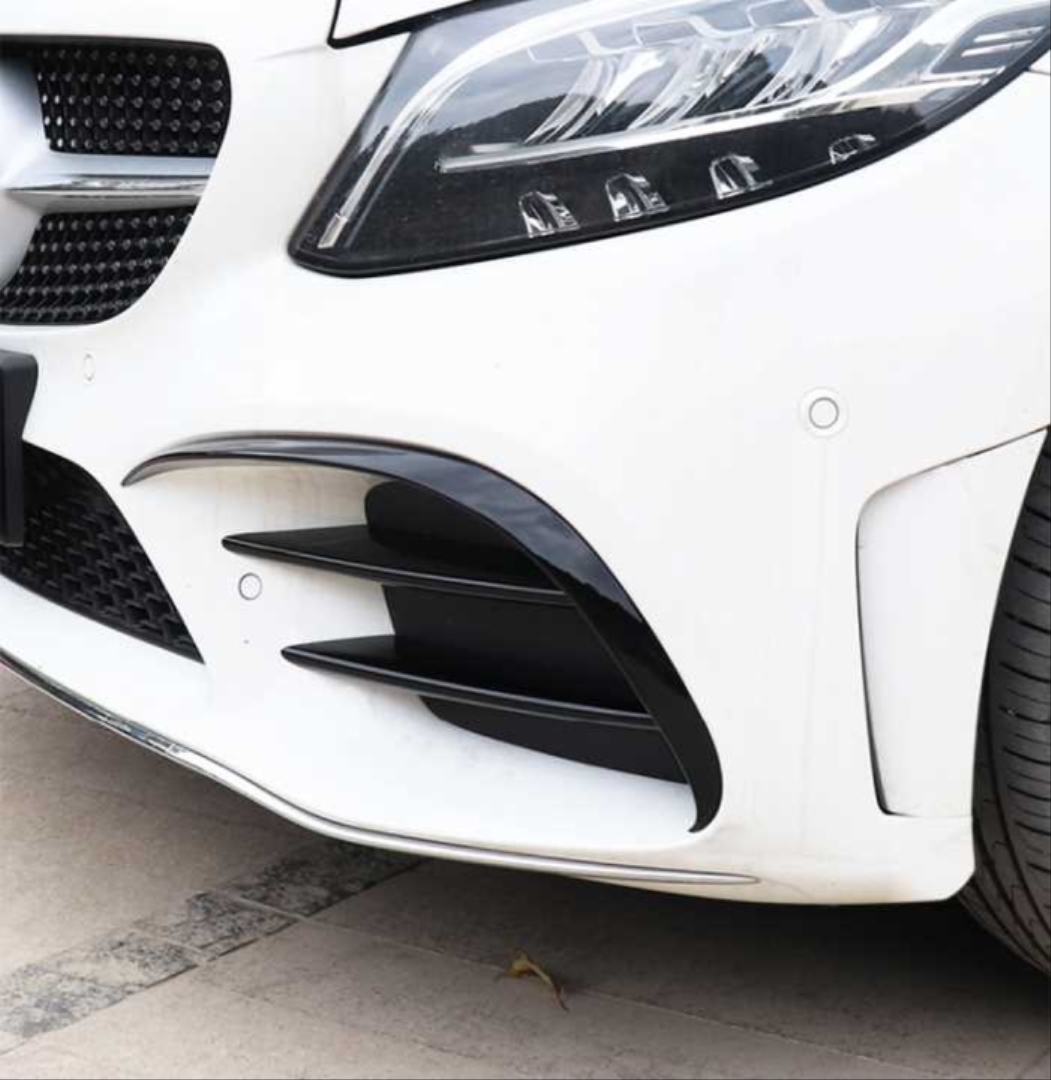W213 E Serisi 2016-2019 E & C238 Coupe için E63 Ön Tampon Bıçakları 4