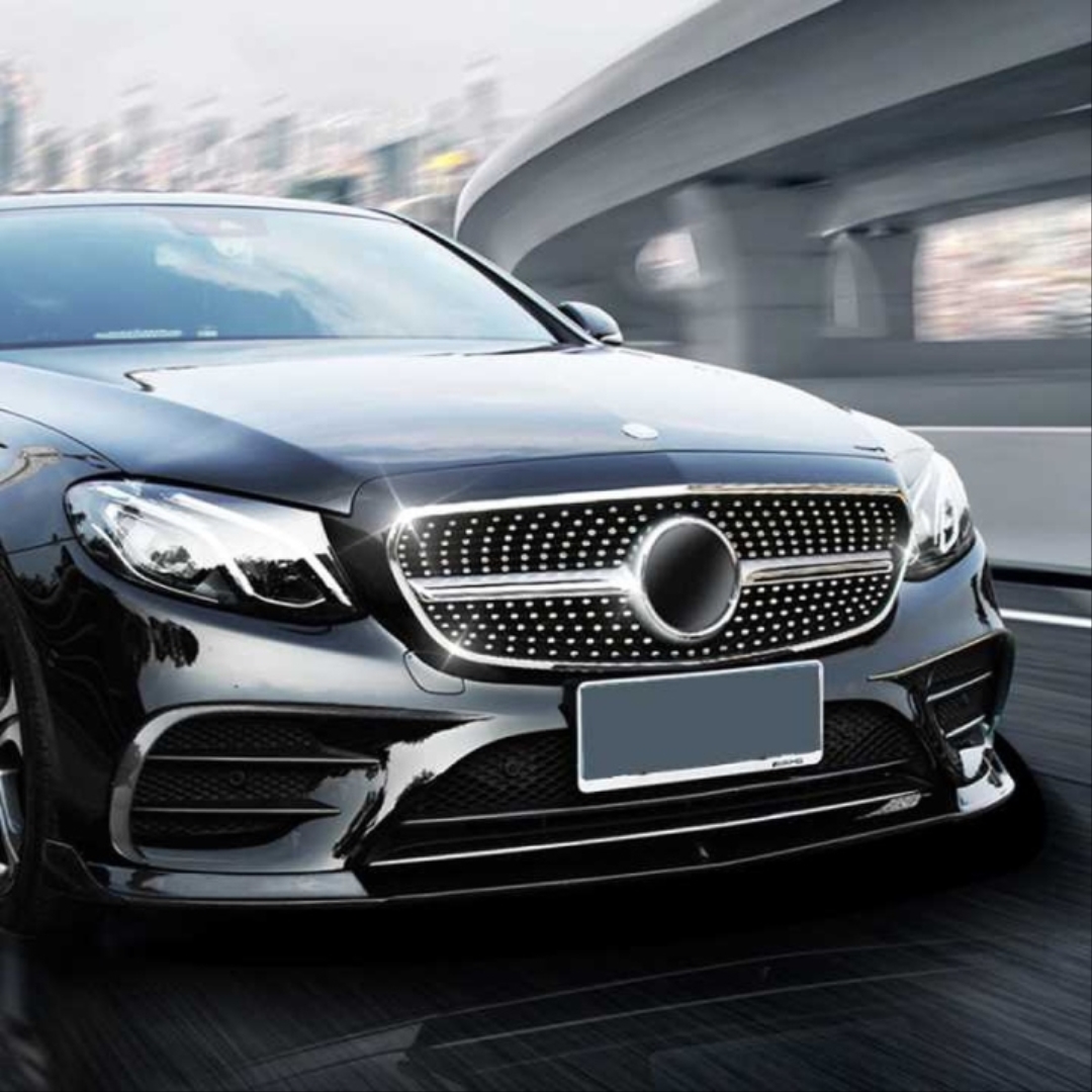 W213 E Serisi 2016-2019 E & C238 Coupe için E63 Ön Tampon Bıçakları 5