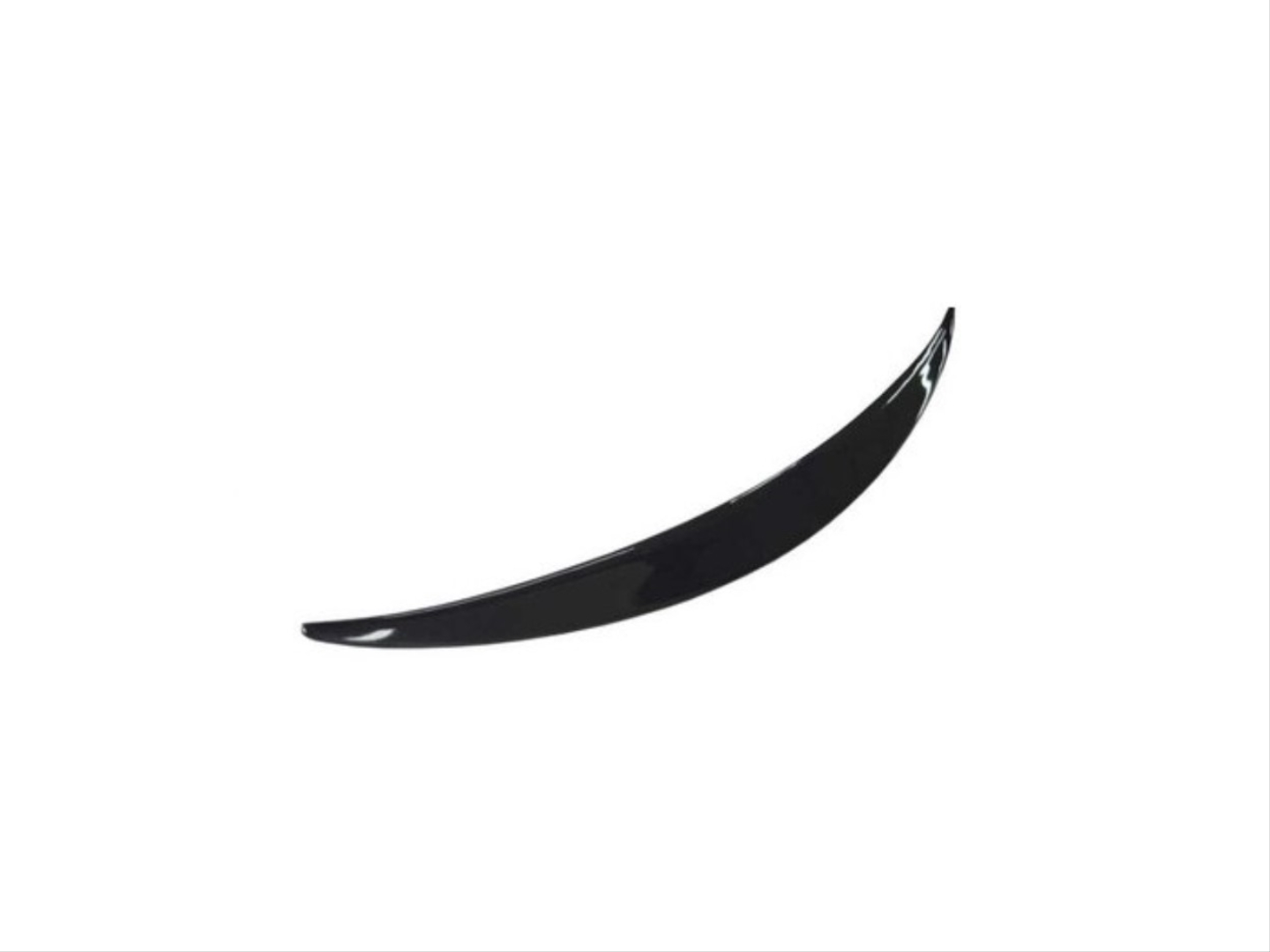 W213 2016-2019 E Serisi AMG Görünüm Spoiler - Piano Black (Parlak Siyah) 3